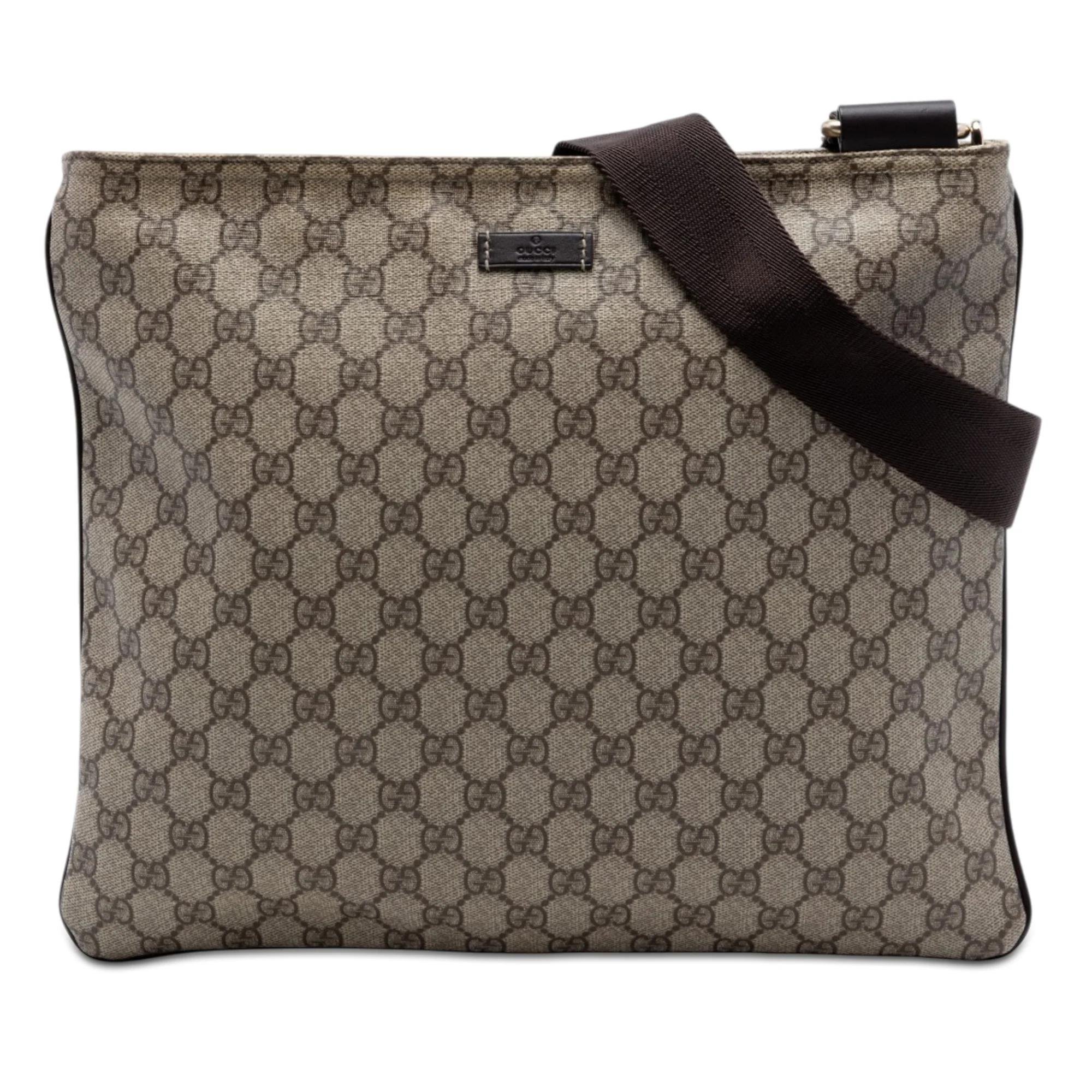 Gucci B leather crossbody bag