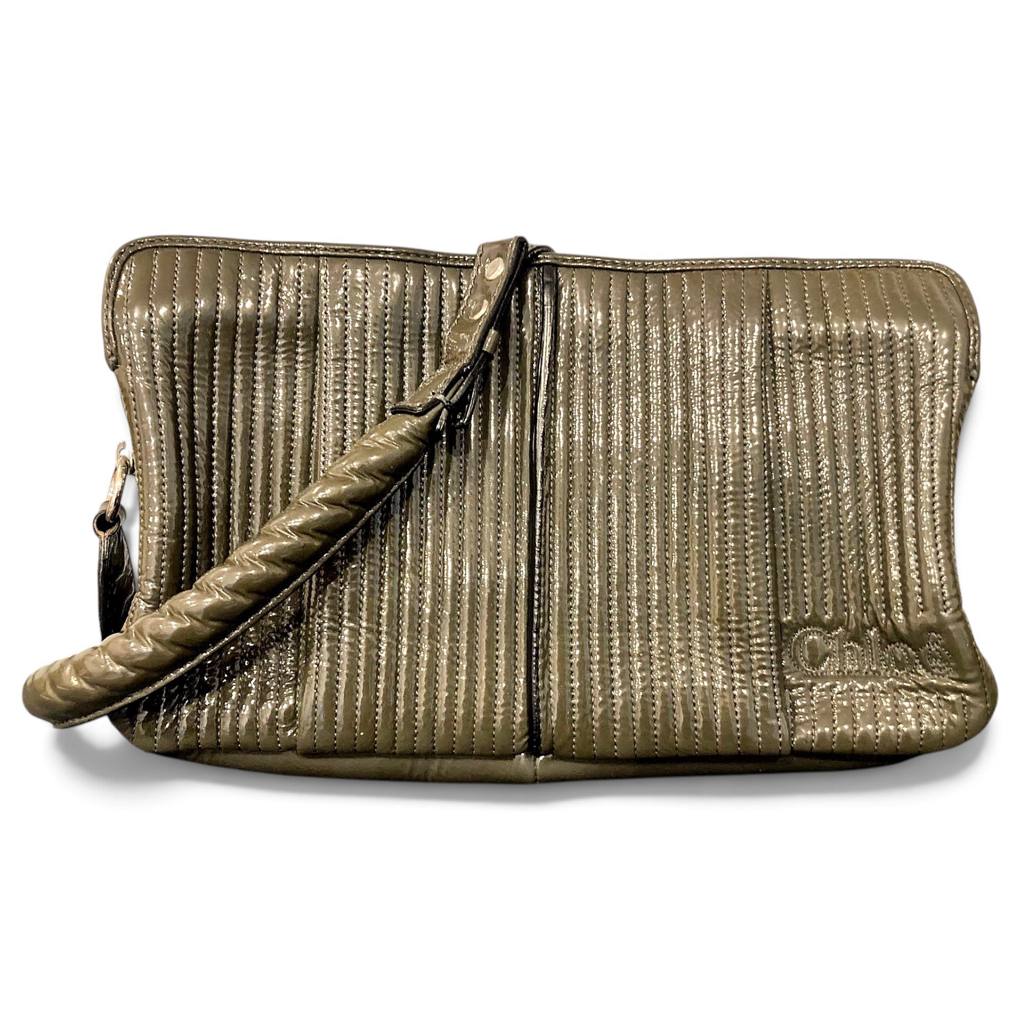 Chloe Héloise patent leather crossbody bag