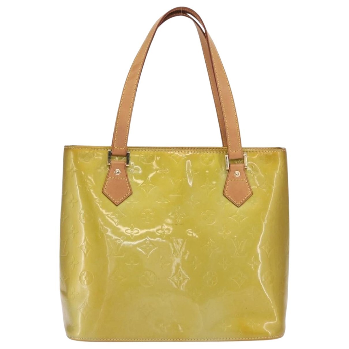 Houston patent leather handbag
