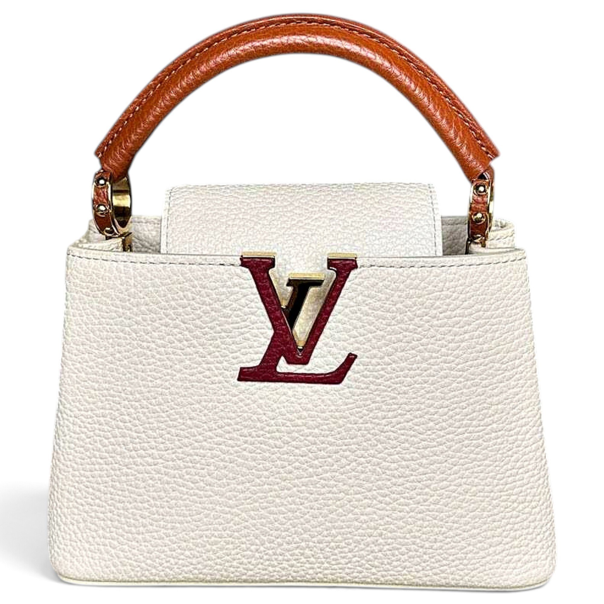 Capucines leather handbag