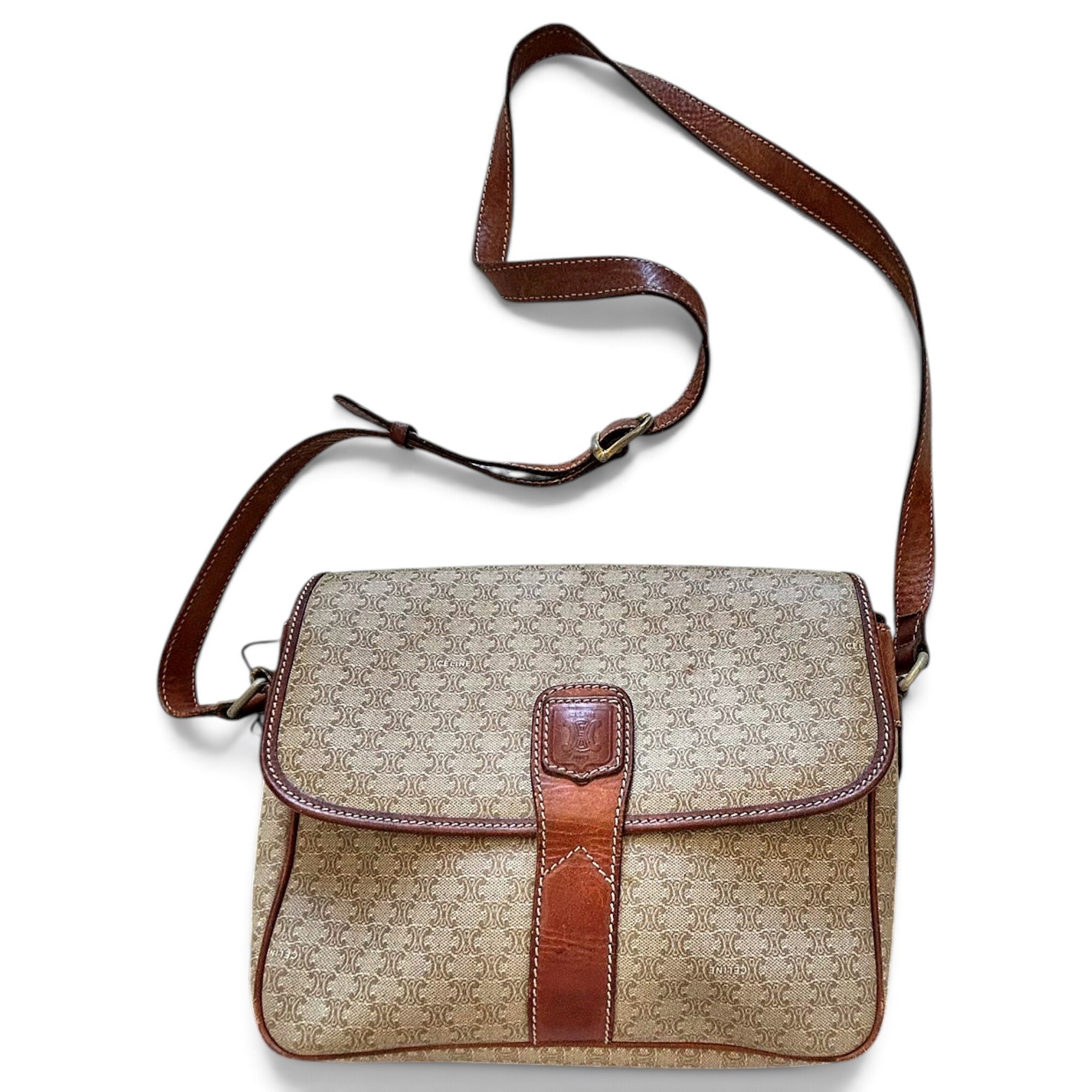Leather crossbody bag