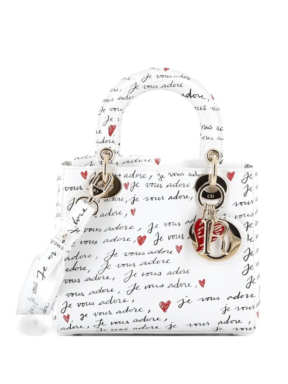 DiorAmour My ABCDior Lady Dior Bag Printed Leather Small shoulder bag
