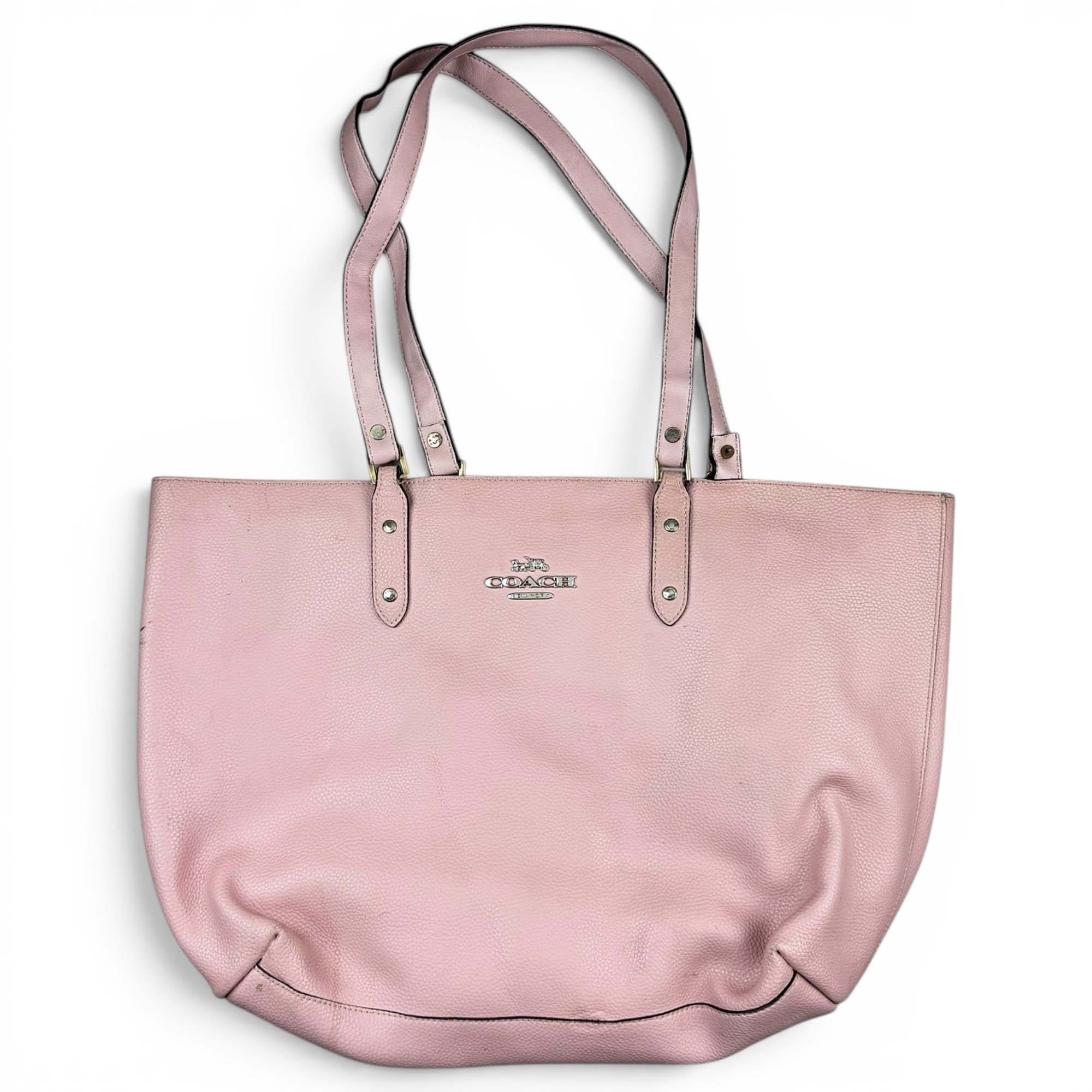 Leather tote