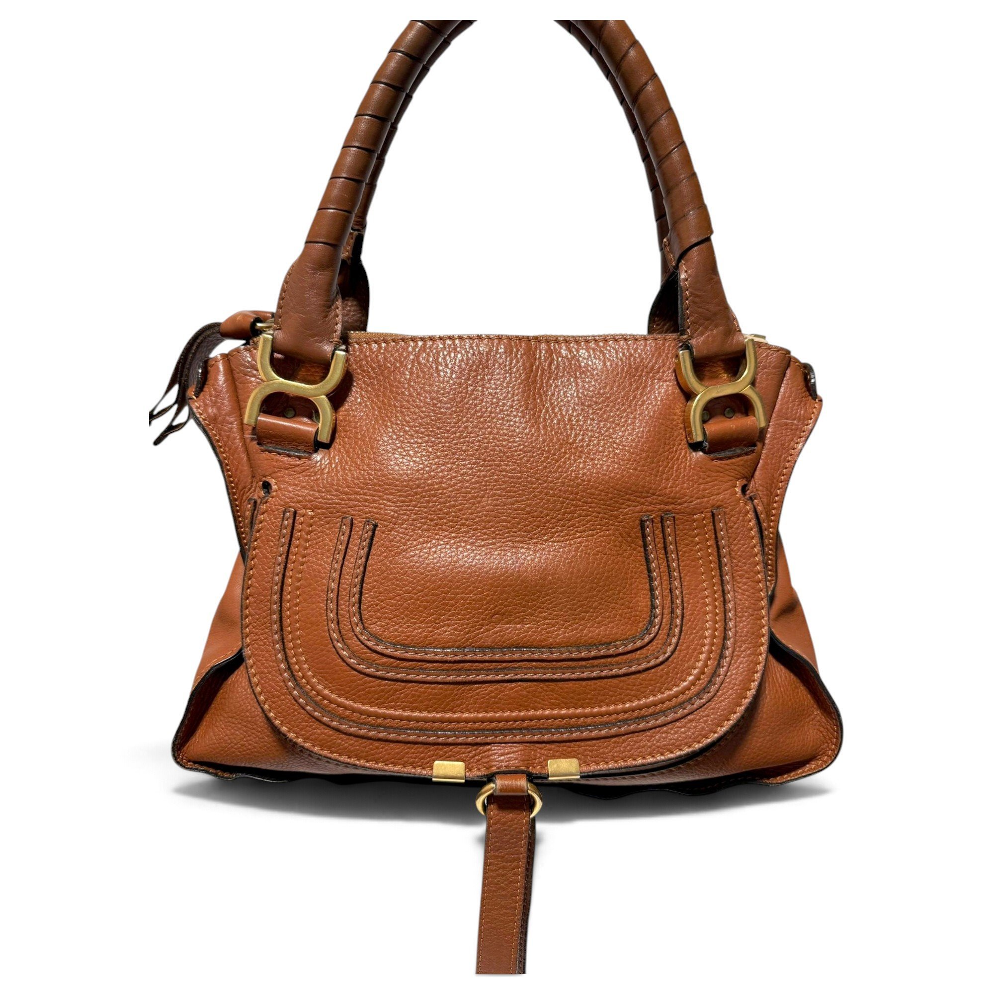 Marcie leather handbag