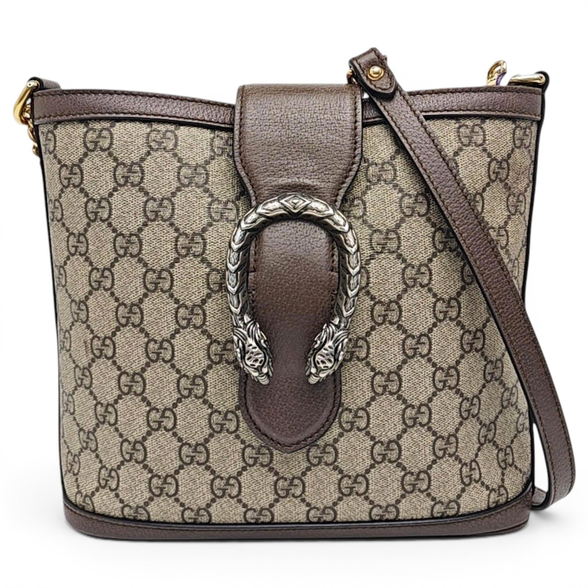 Dionysus Bucket leather crossbody bag