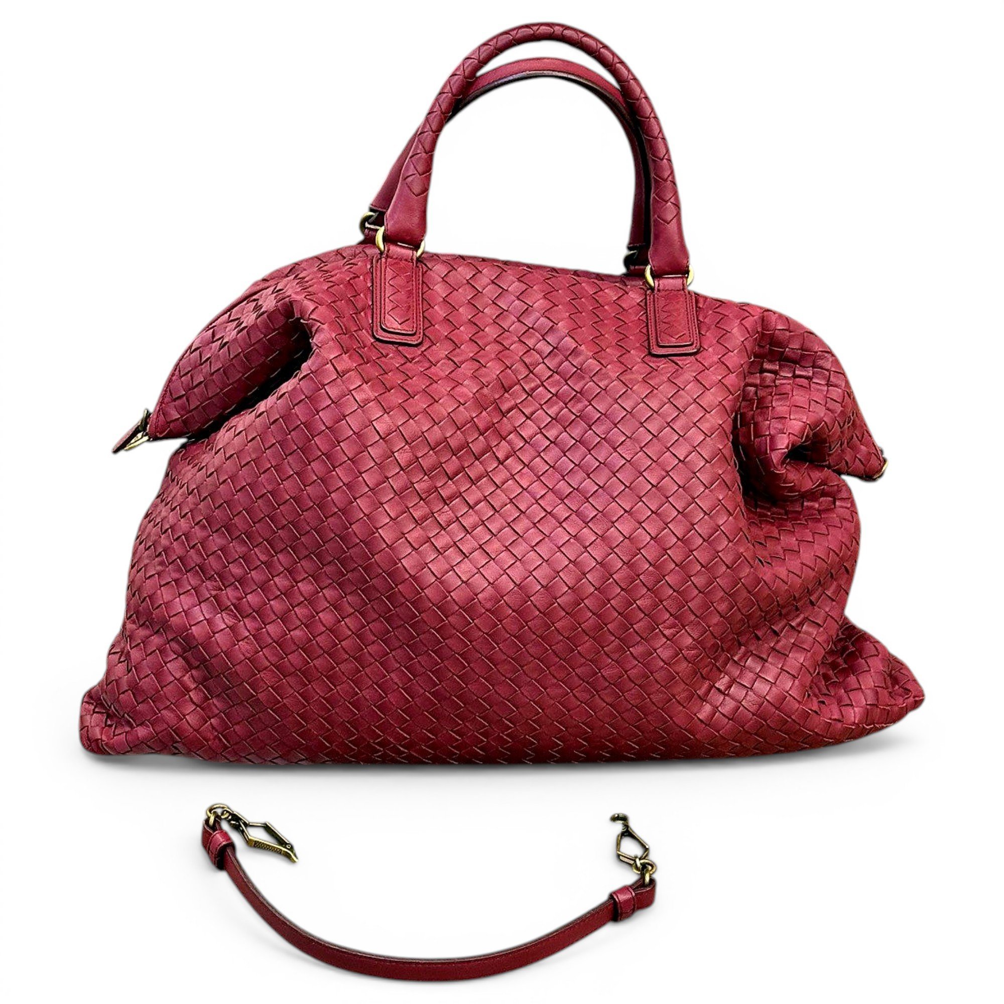 Leather handbag