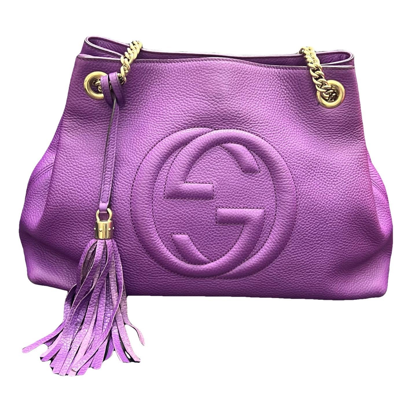 Soho leather tote