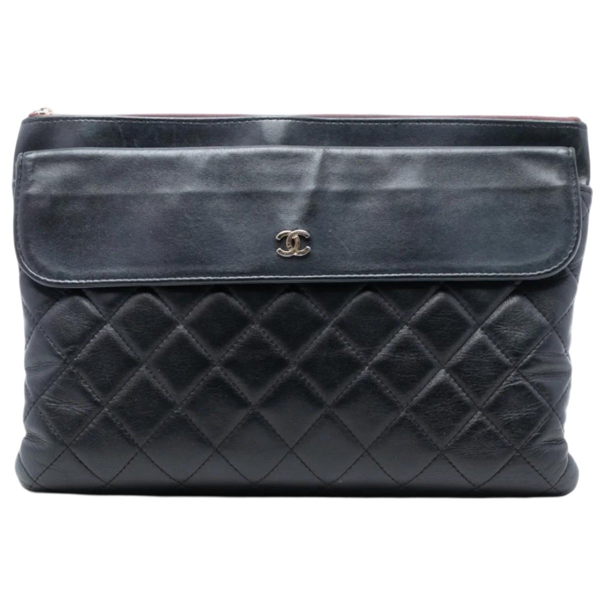 Timeless/Classique leather clutch bag