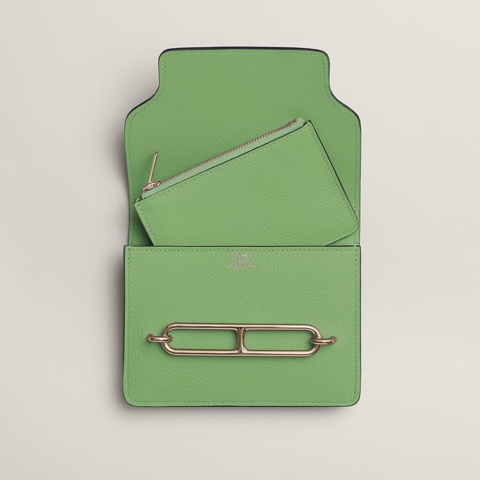 Vert Criquet Roulis Slim Wallet