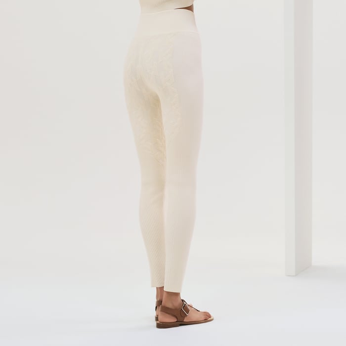Blanc Naturel "H" Leggings