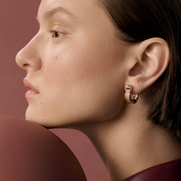 Étoupe Jockette Earrings, Small Model