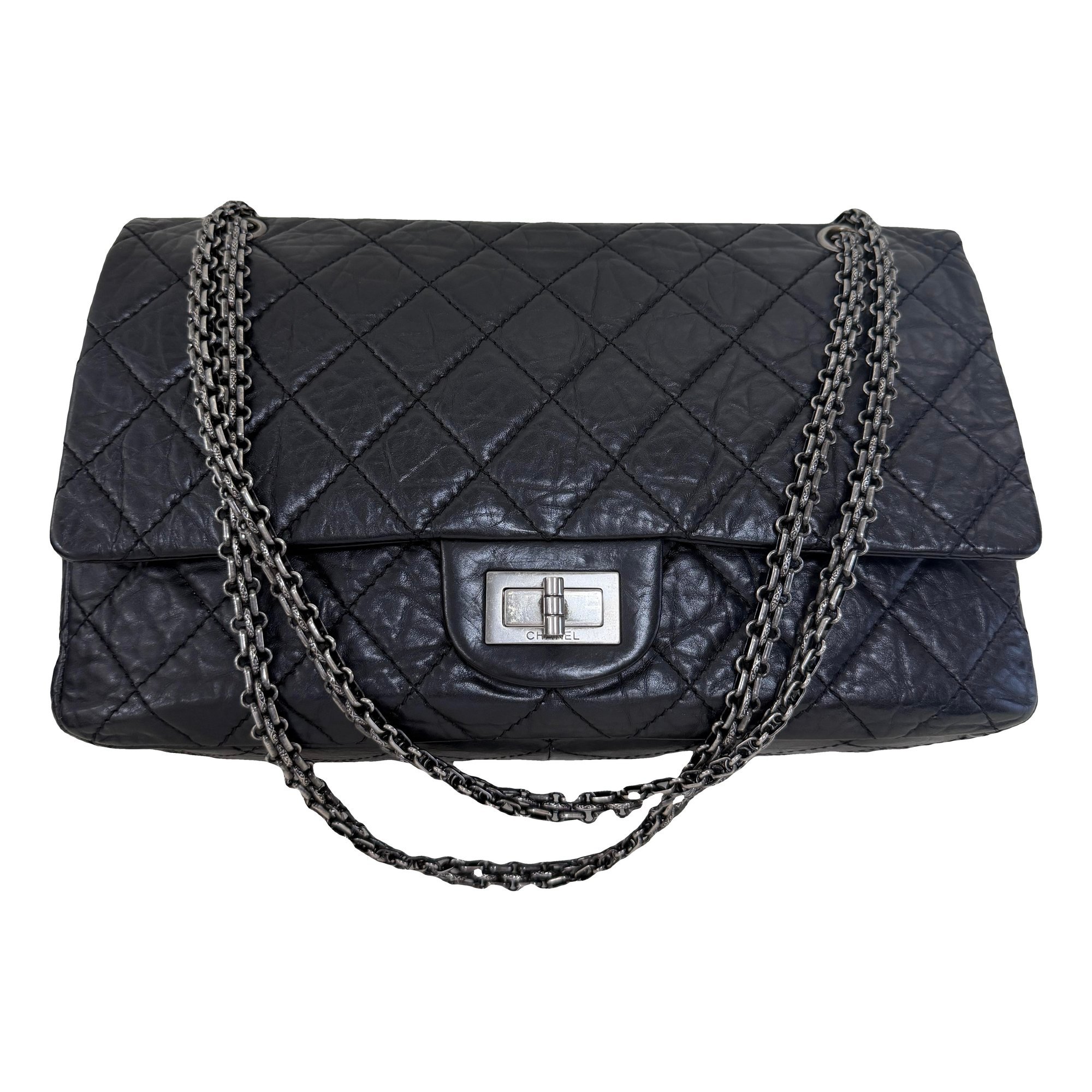 2.55 leather handbag