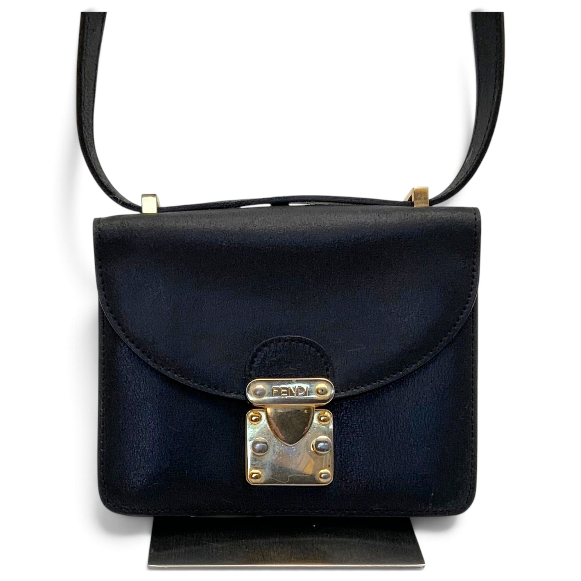 Leather crossbody bag