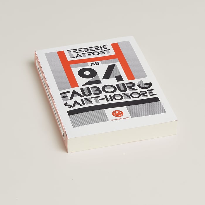 Neutre "At 24 Faubourg Saint-honoré" Book, French Version