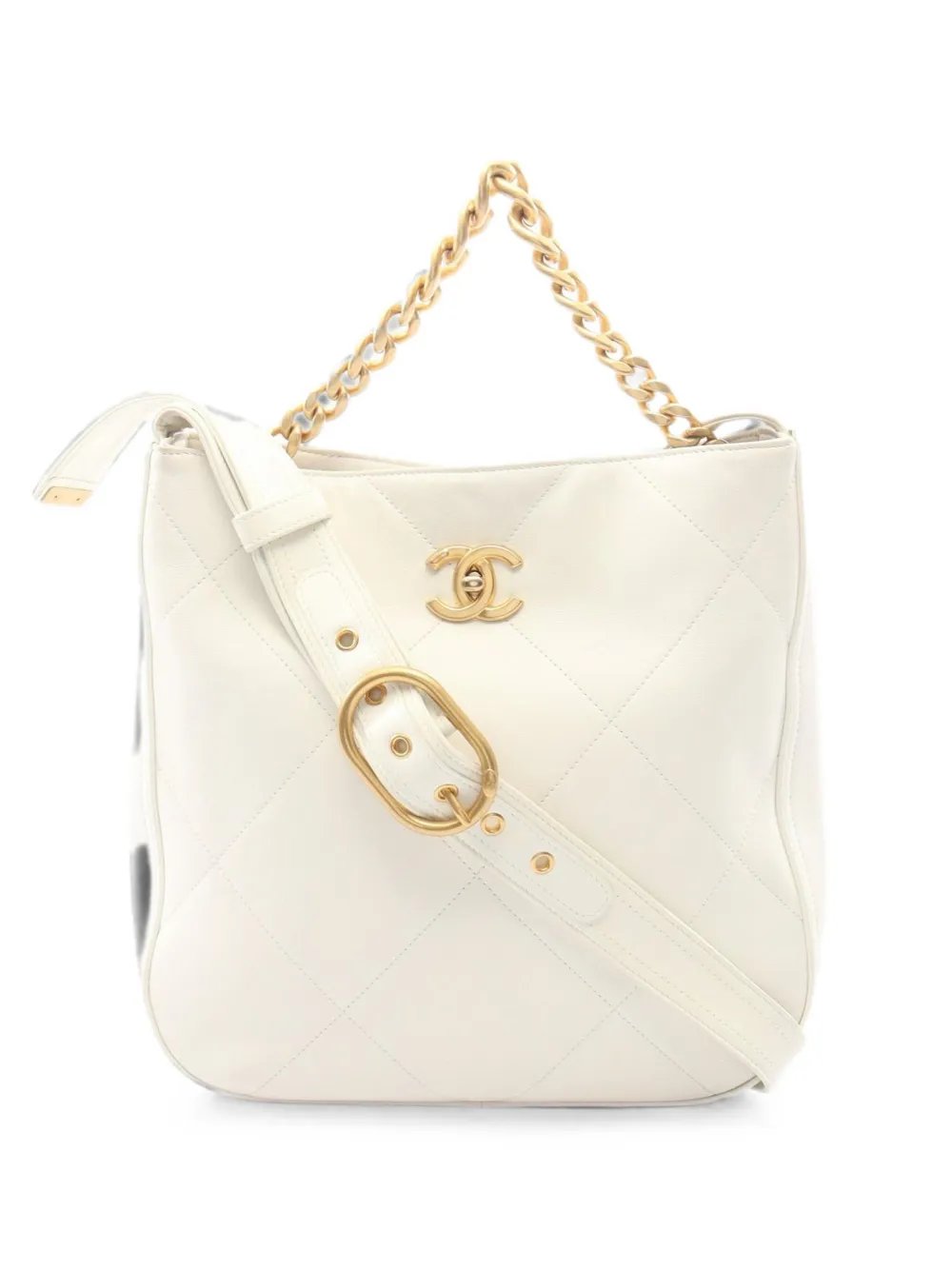 Matelassé shoulder bag
