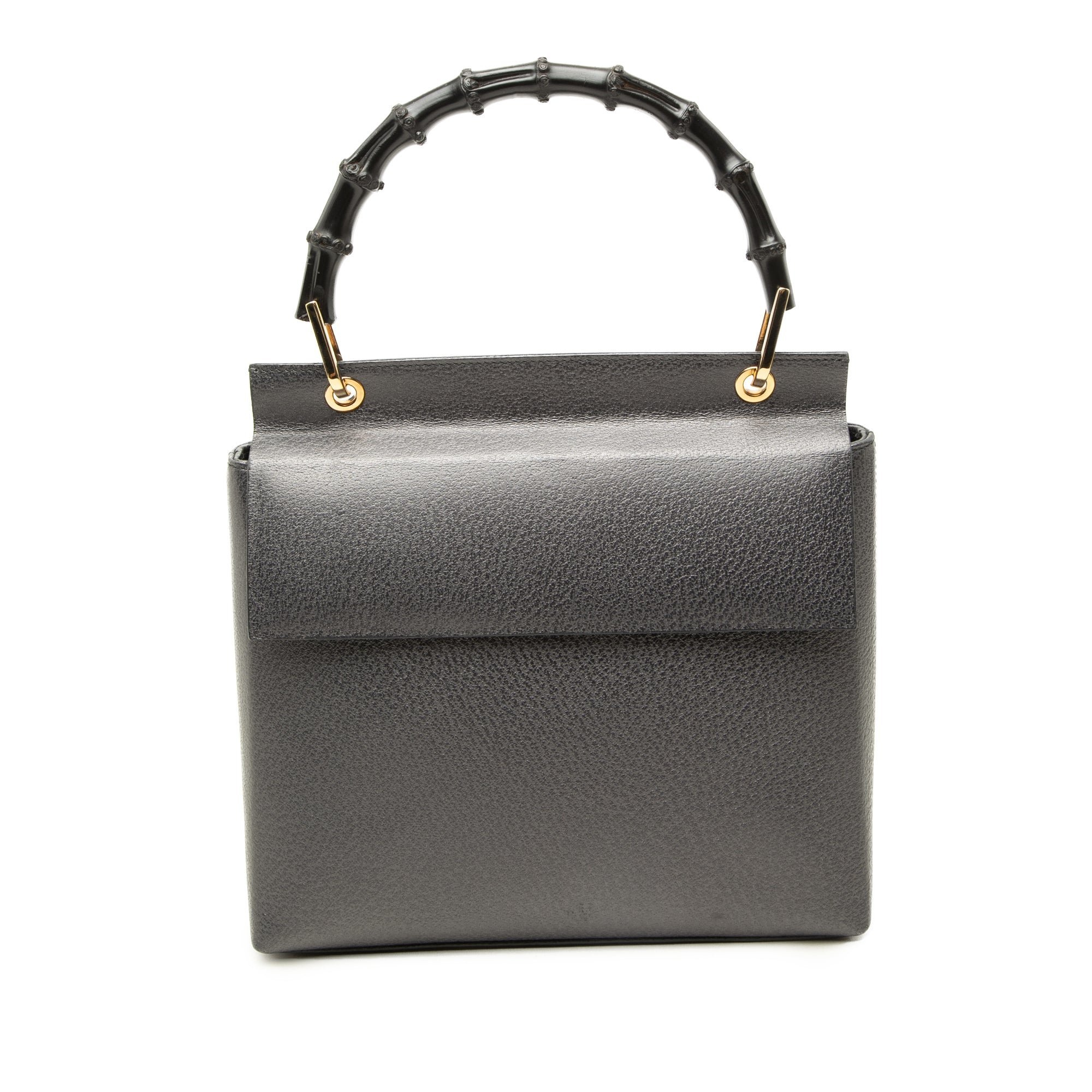 Bamboo leather handbag
