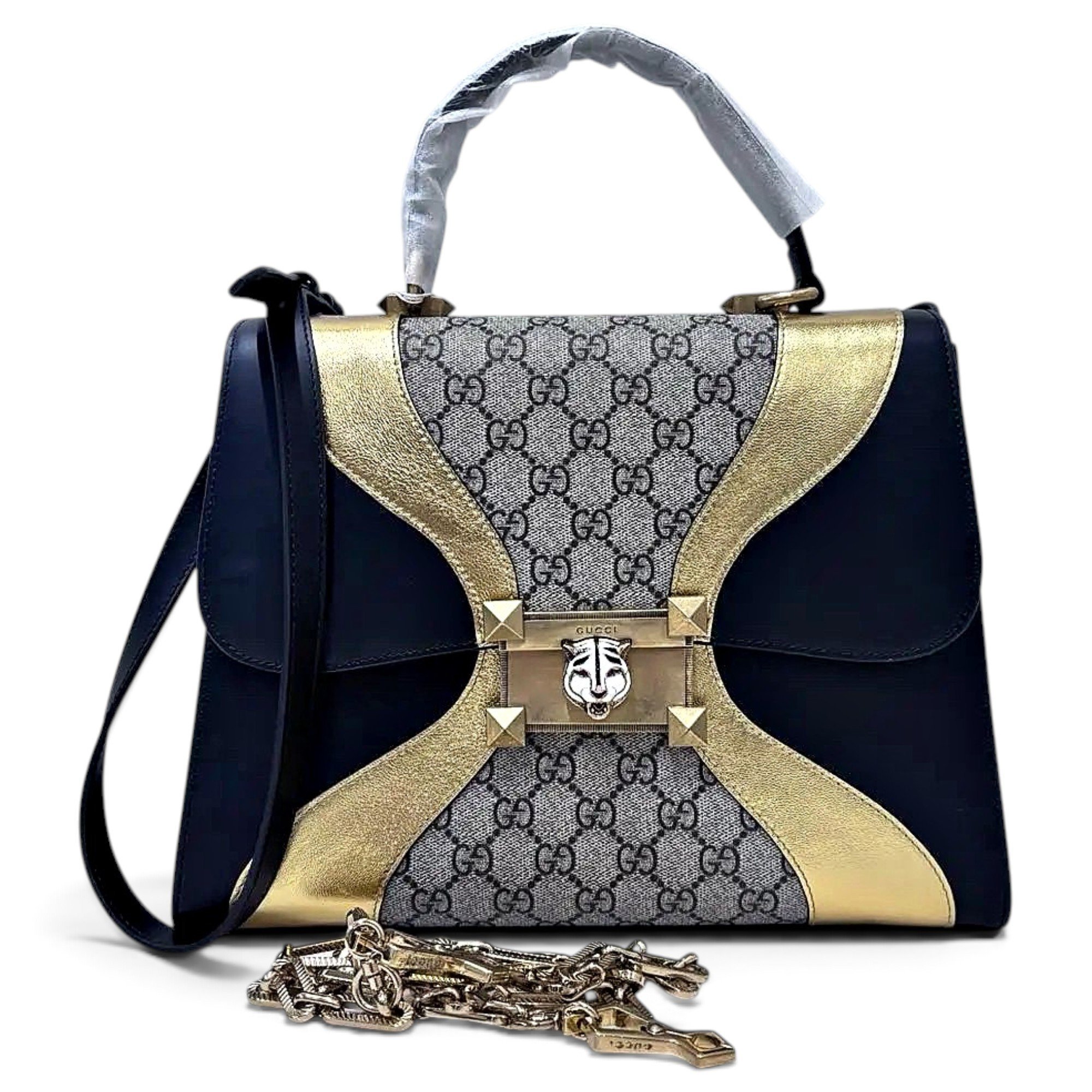 Osiride leather crossbody bag