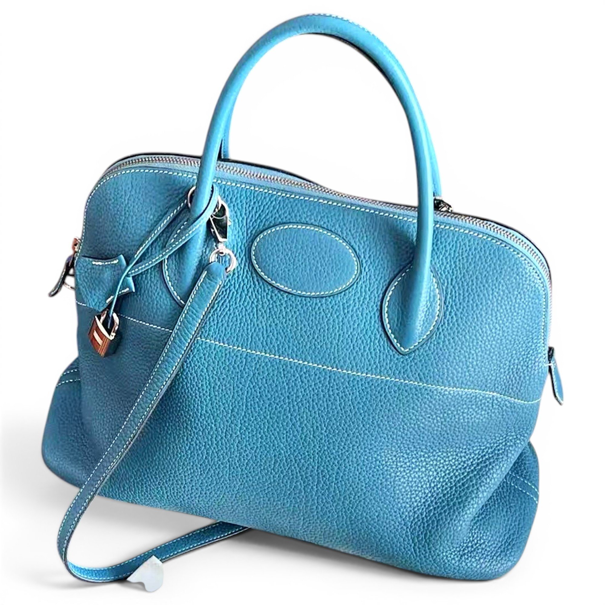 Bolide leather handbag