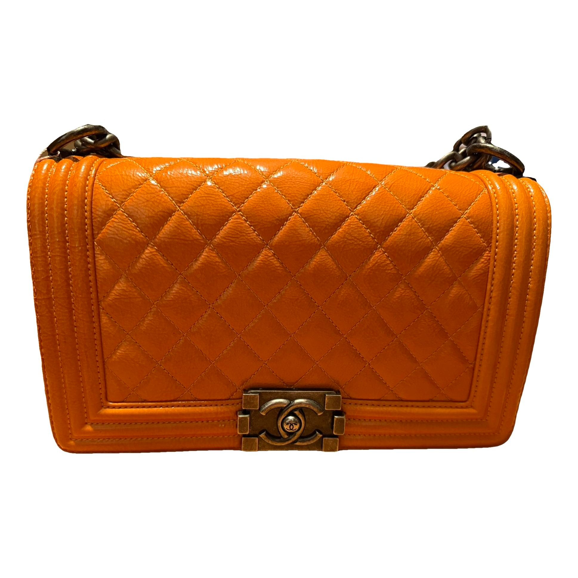 Boy patent leather crossbody bag