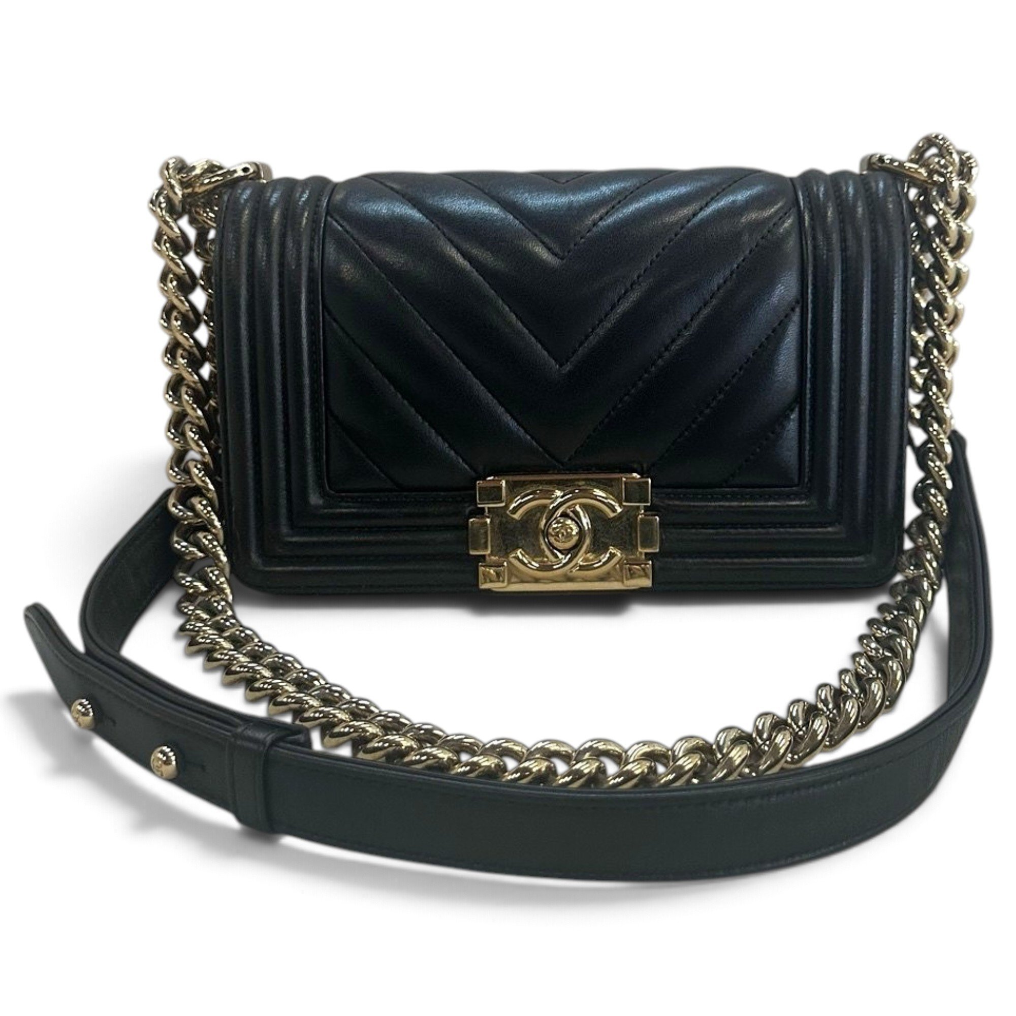 Boy leather handbag