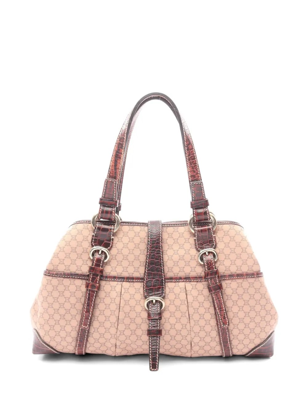 2000s Macadam leather-trim handbag