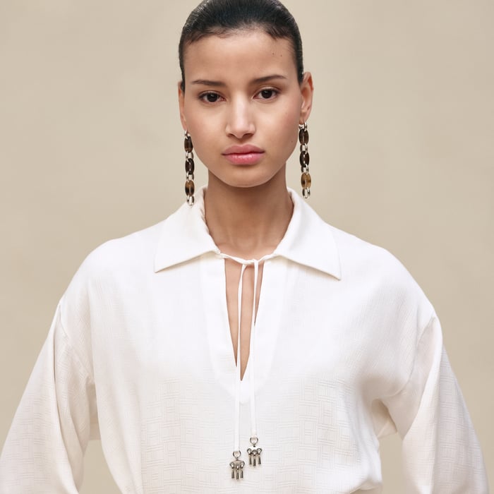 Blanc Cassé "H Kelly" Wraparound Dress