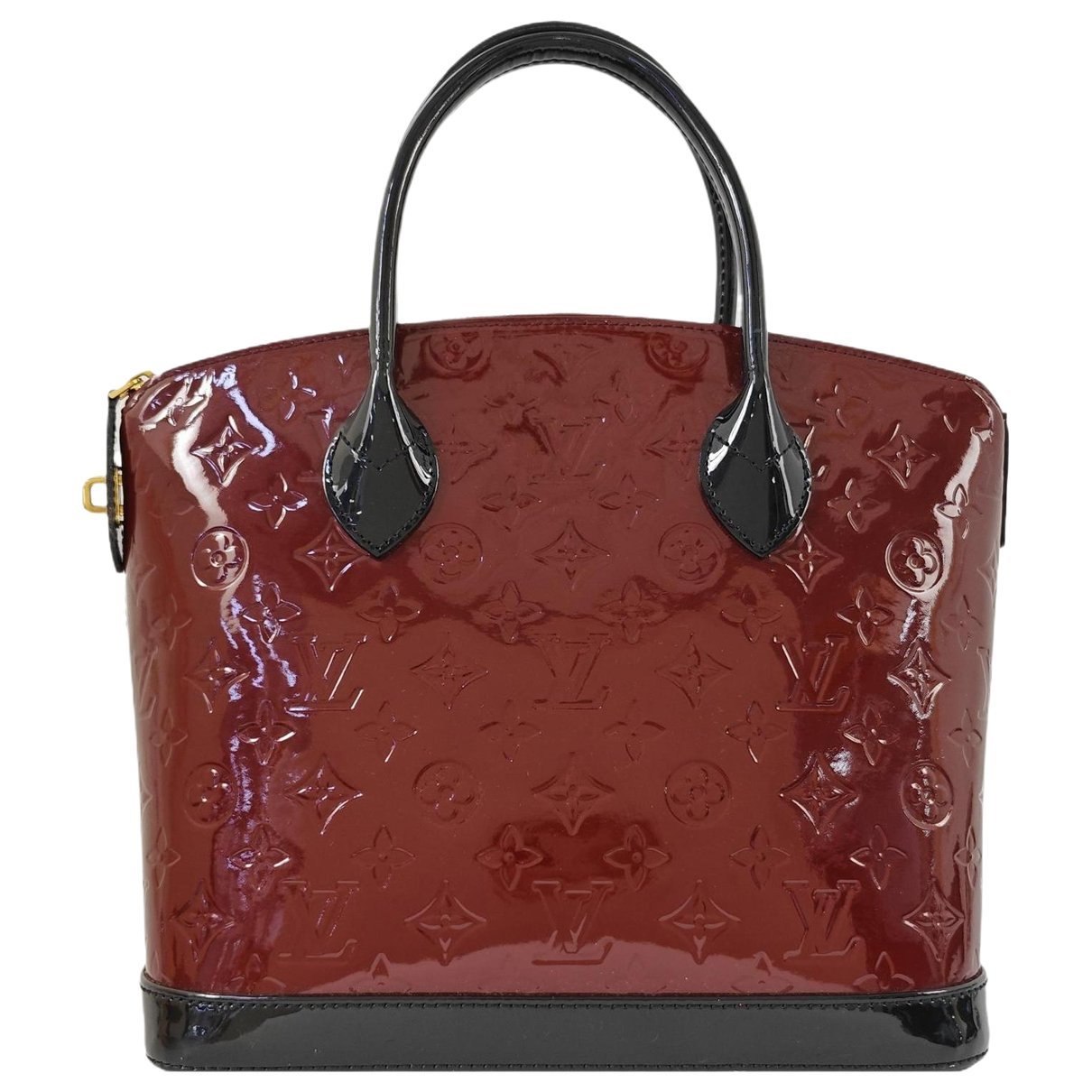 Lockit patent leather handbag