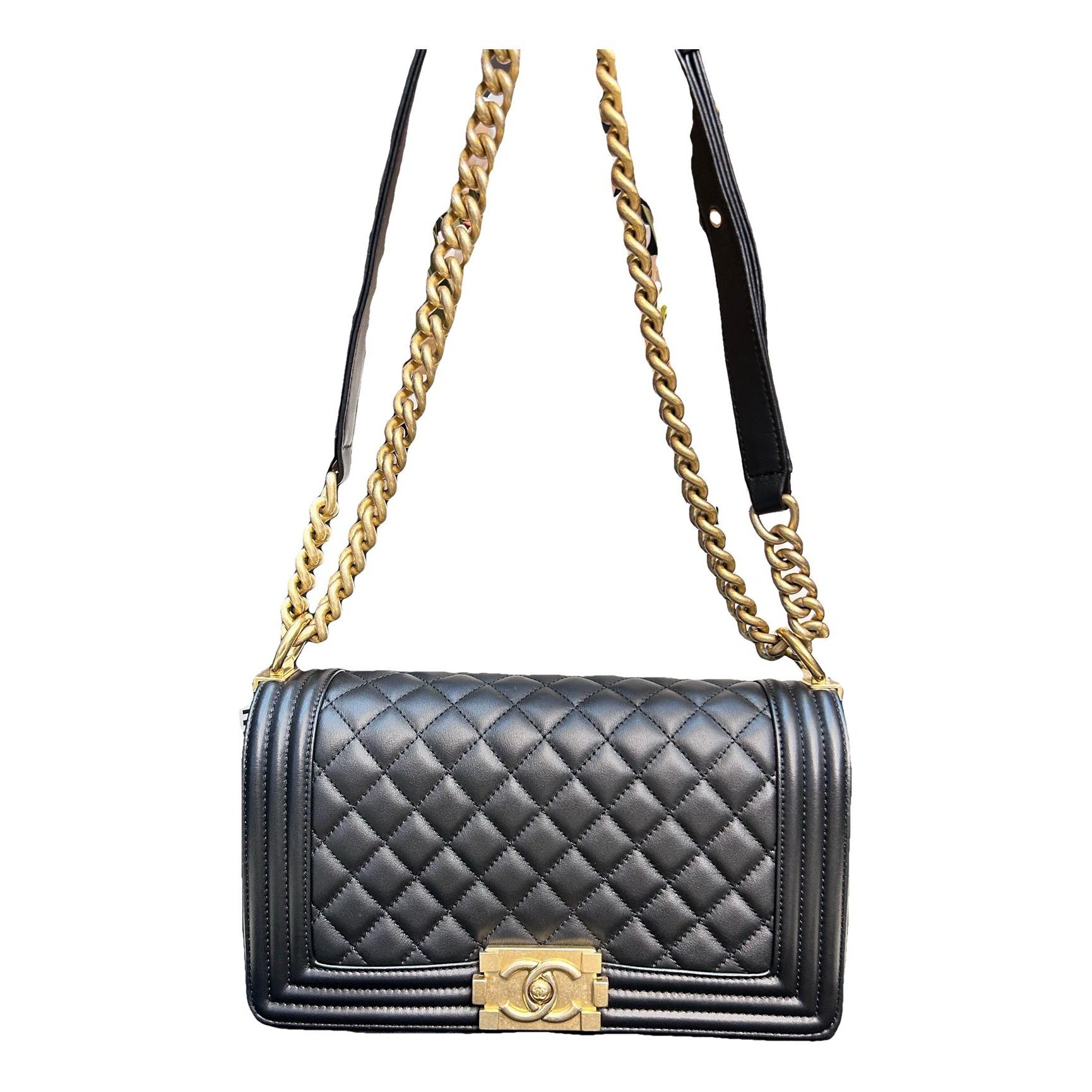 Boy leather crossbody bag