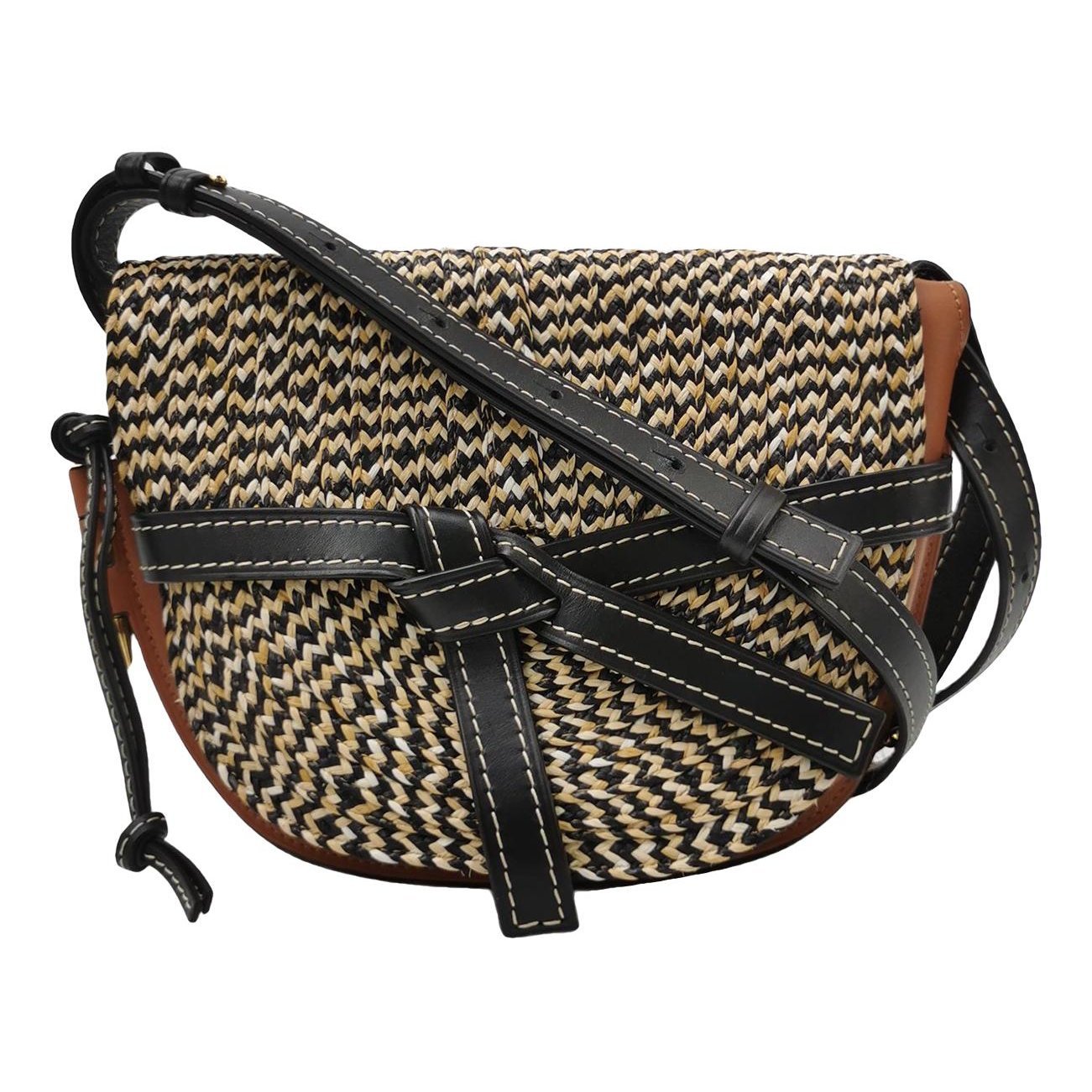 Gate leather crossbody bag