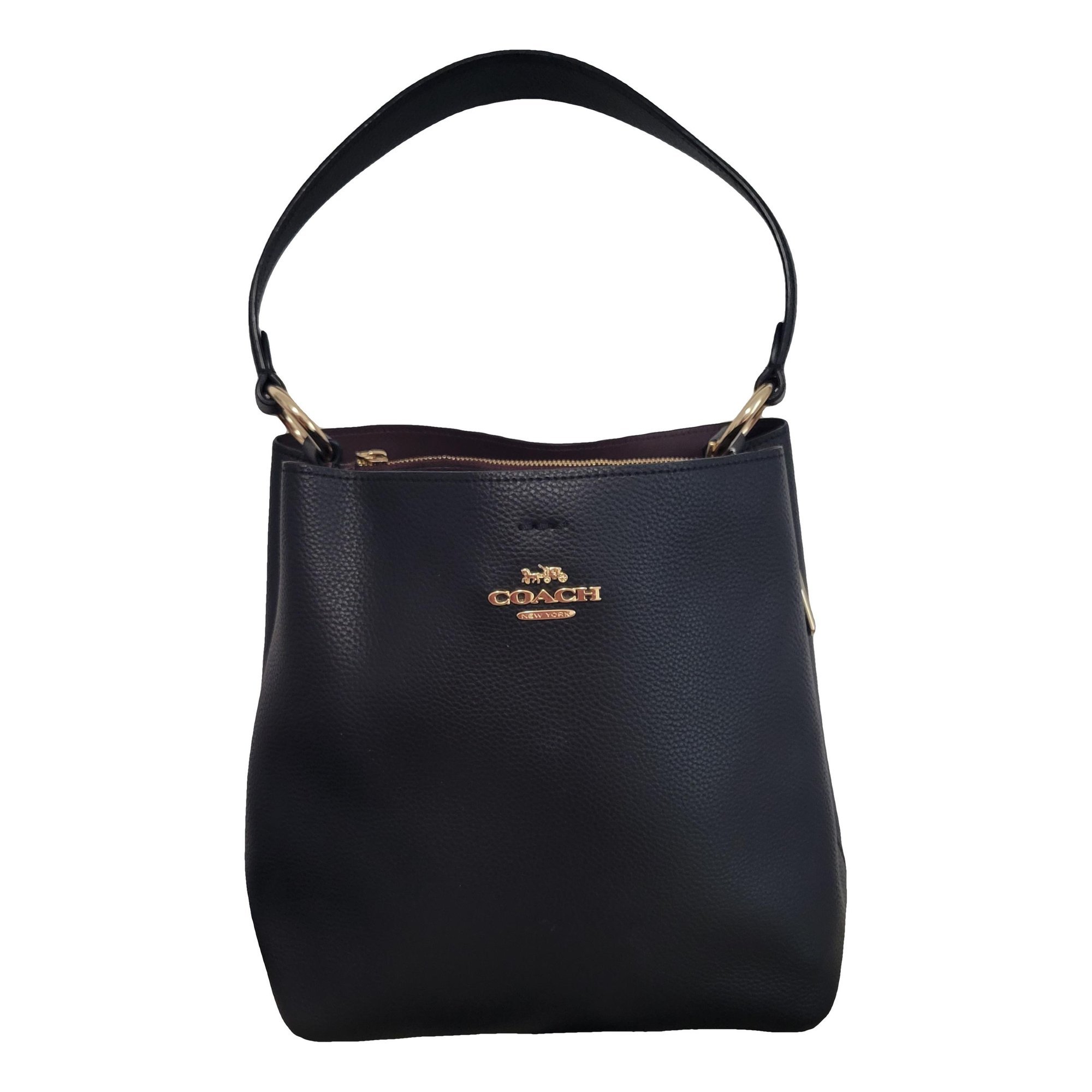 Leather handbag
