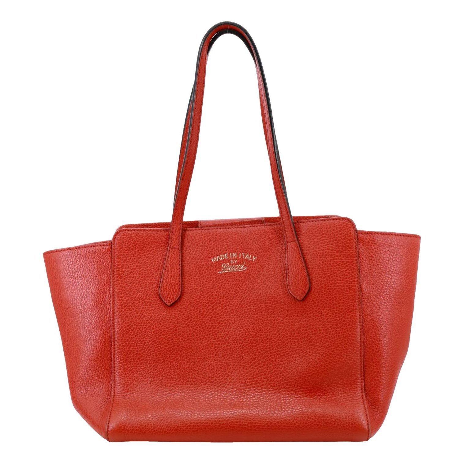 Leather tote