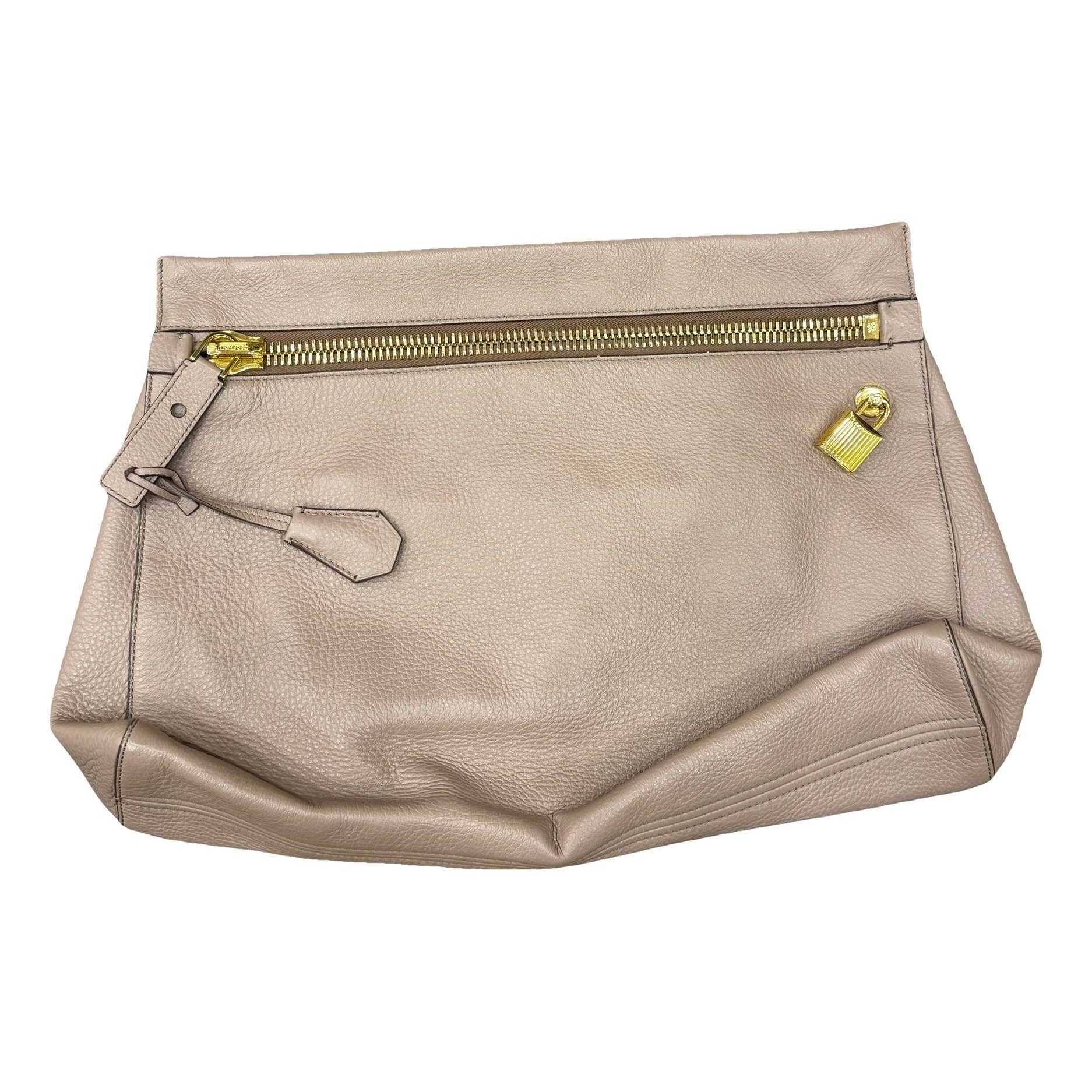 Tom Ford Alix leather clutch bag