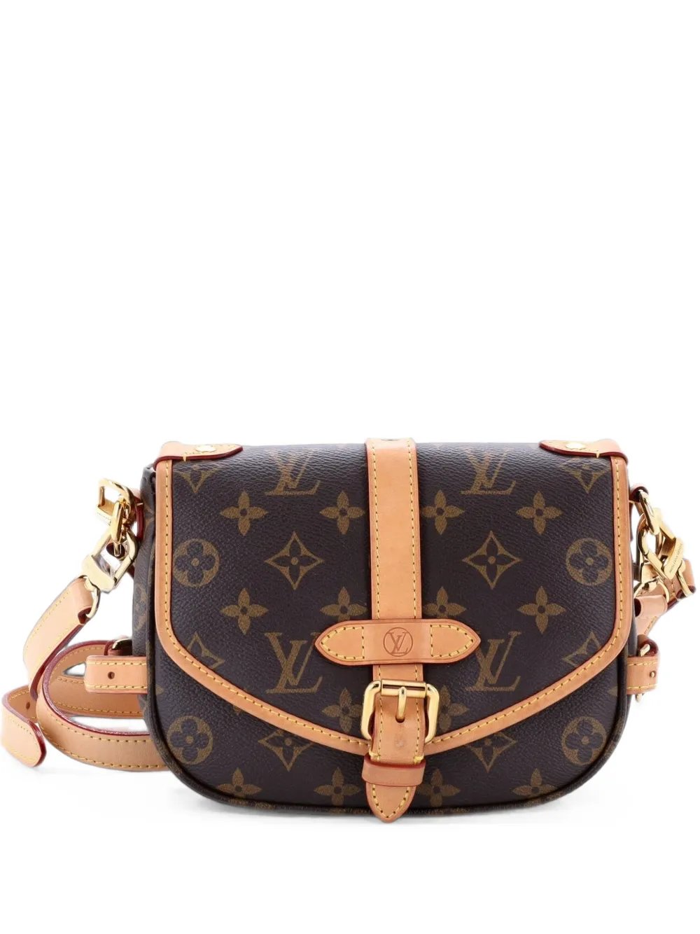 Saumur Handbag Monogram Canvas BB crossbody bag