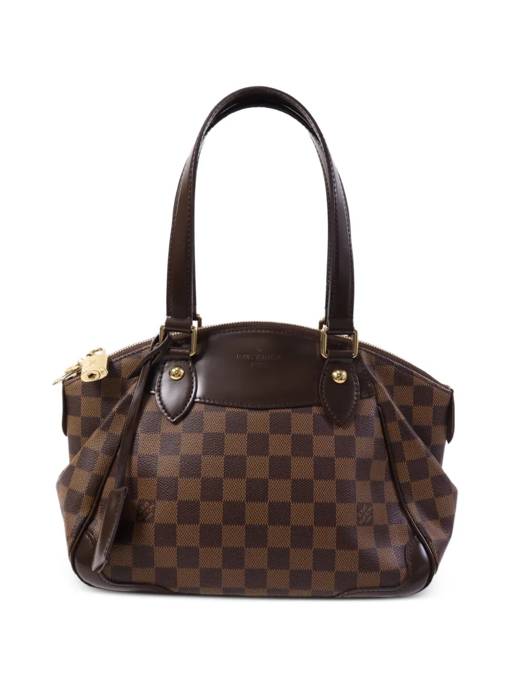Verona PM Damier canvas tote bag