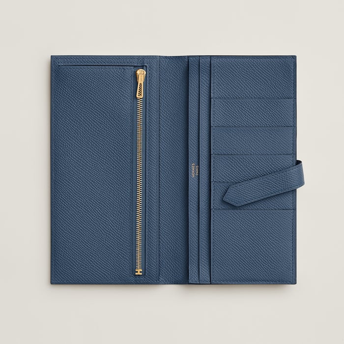 Navy Bearn Wallet
