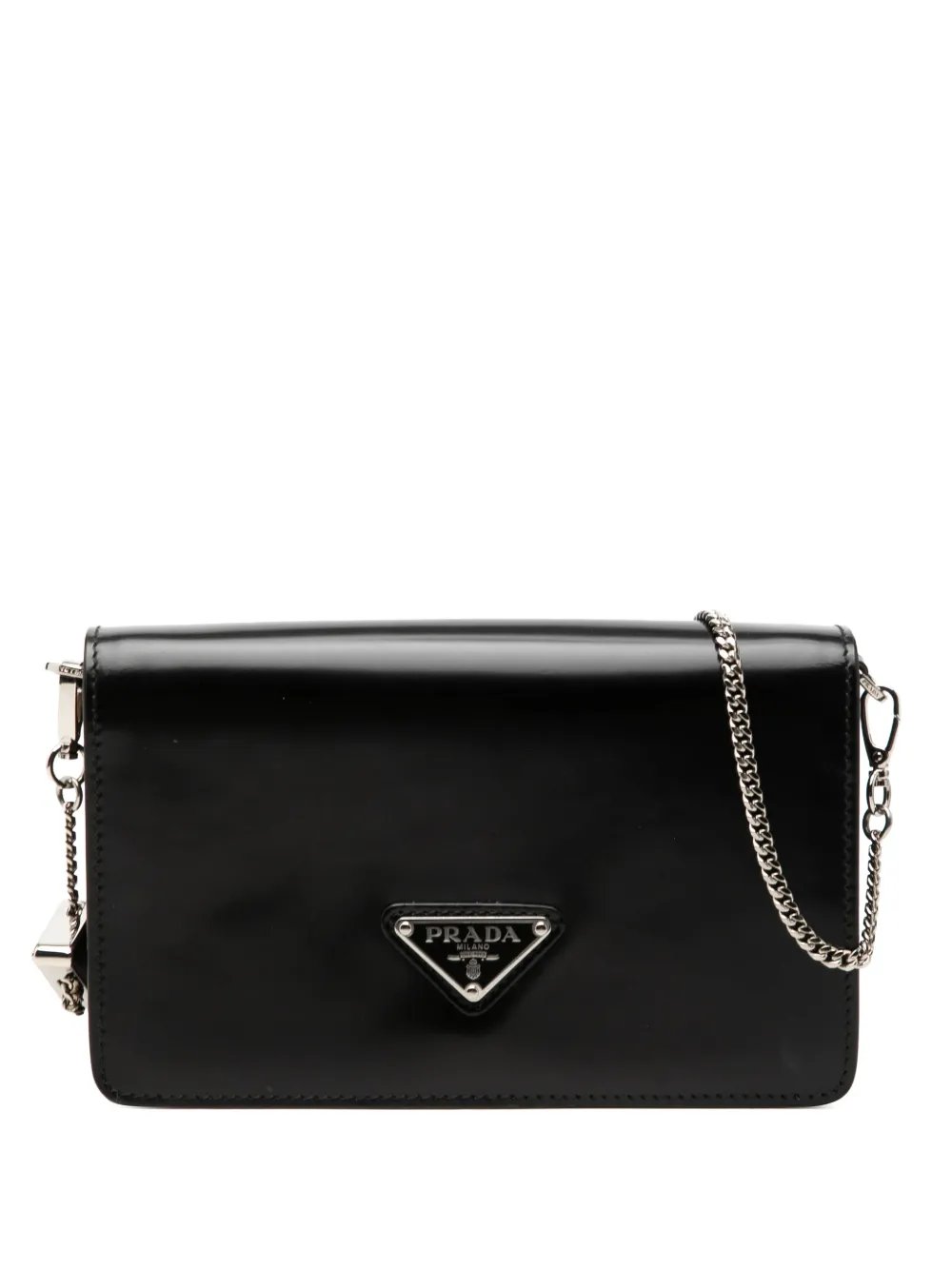 2013-2026 Spazzolato Leather Flap crossbody bag