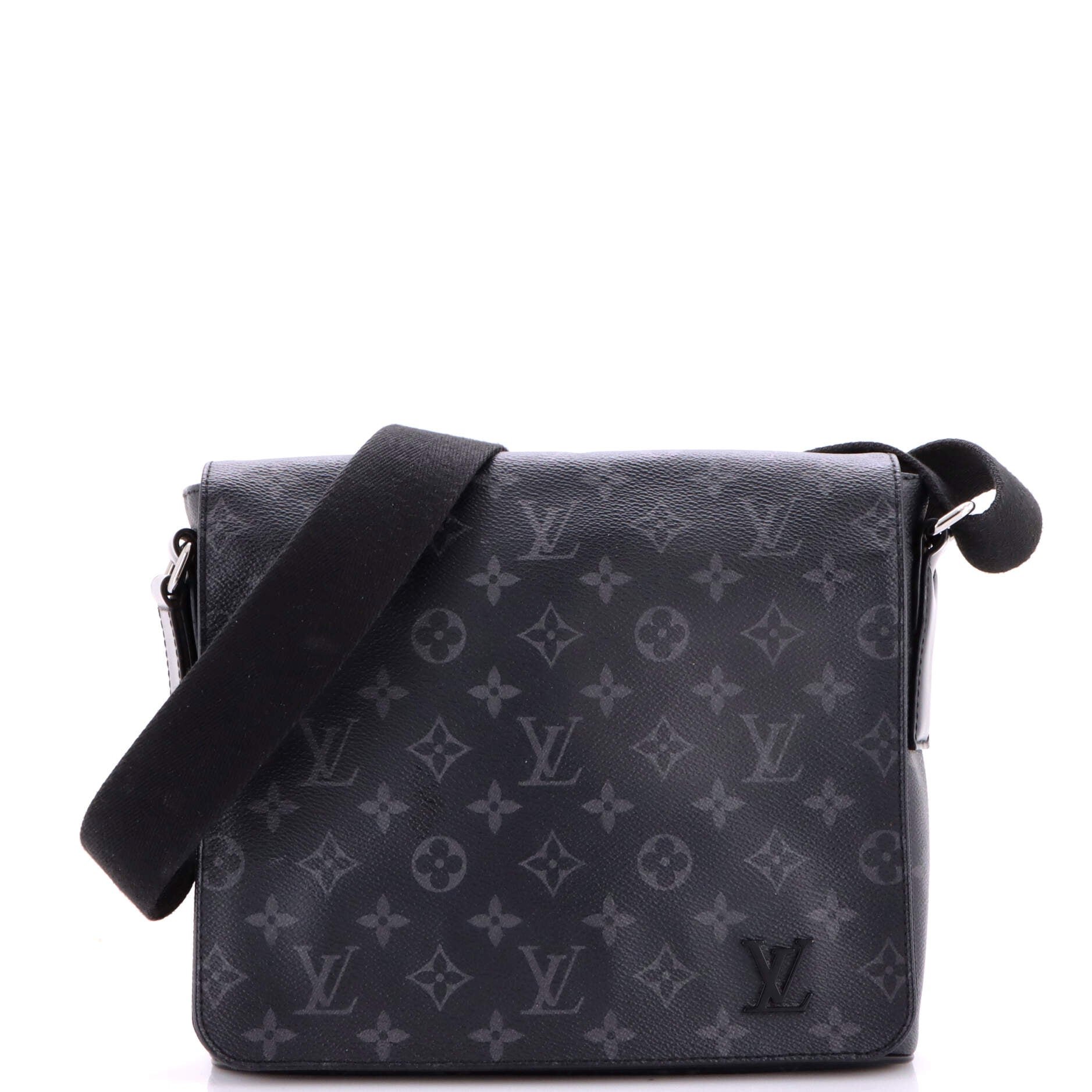 District Messenger Bag Monogram Eclipse Canvas PM