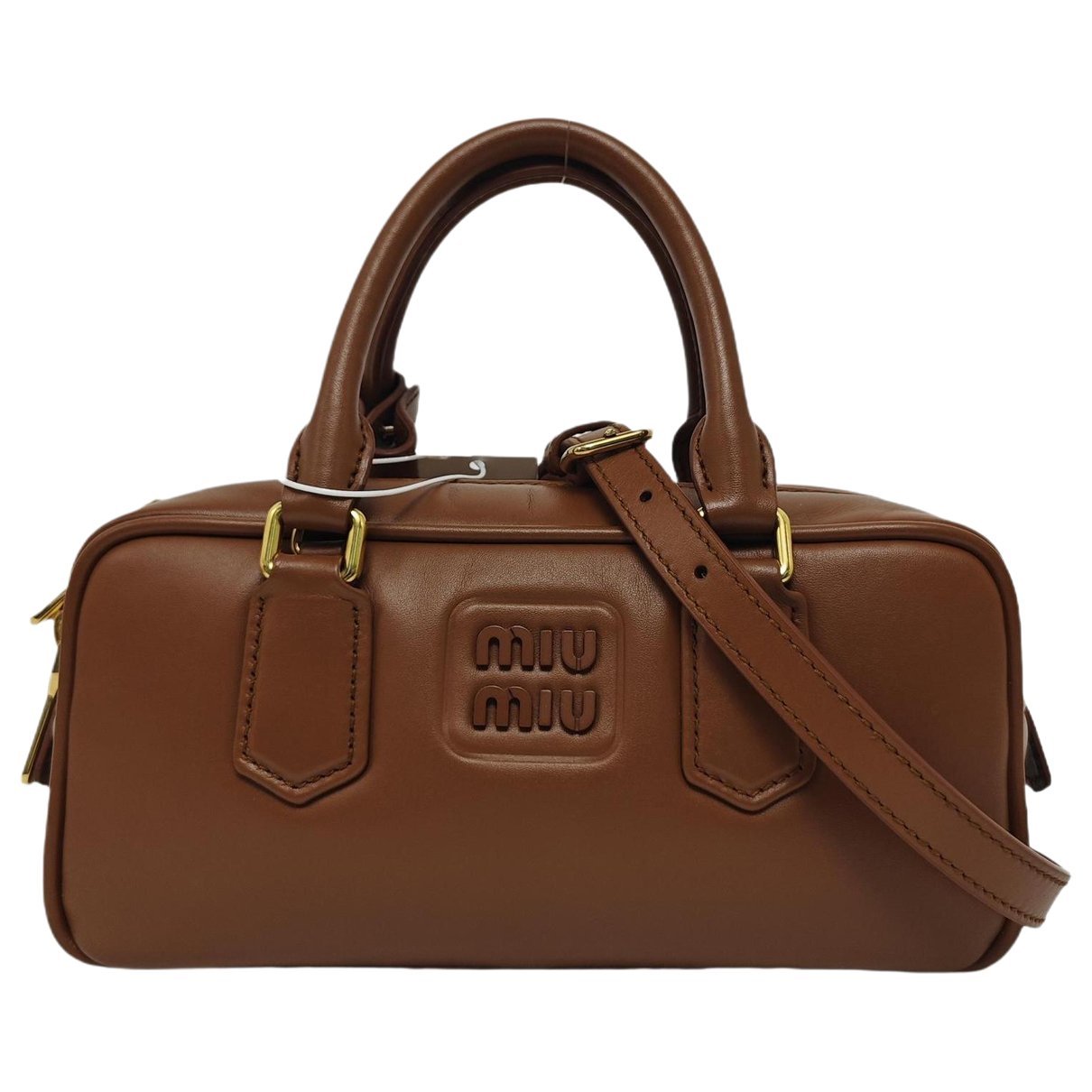 Arcadie leather handbag