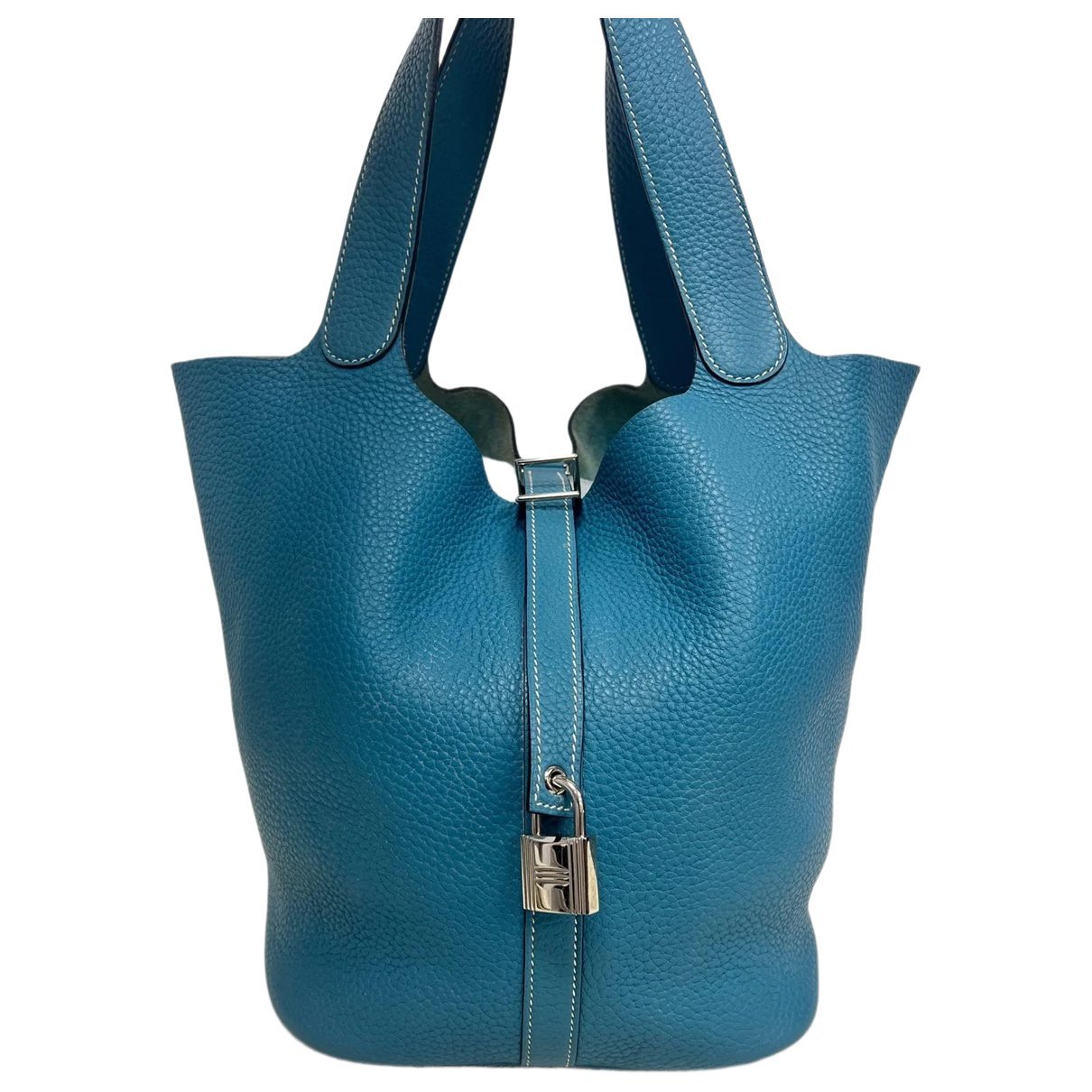 Picotin leather handbag