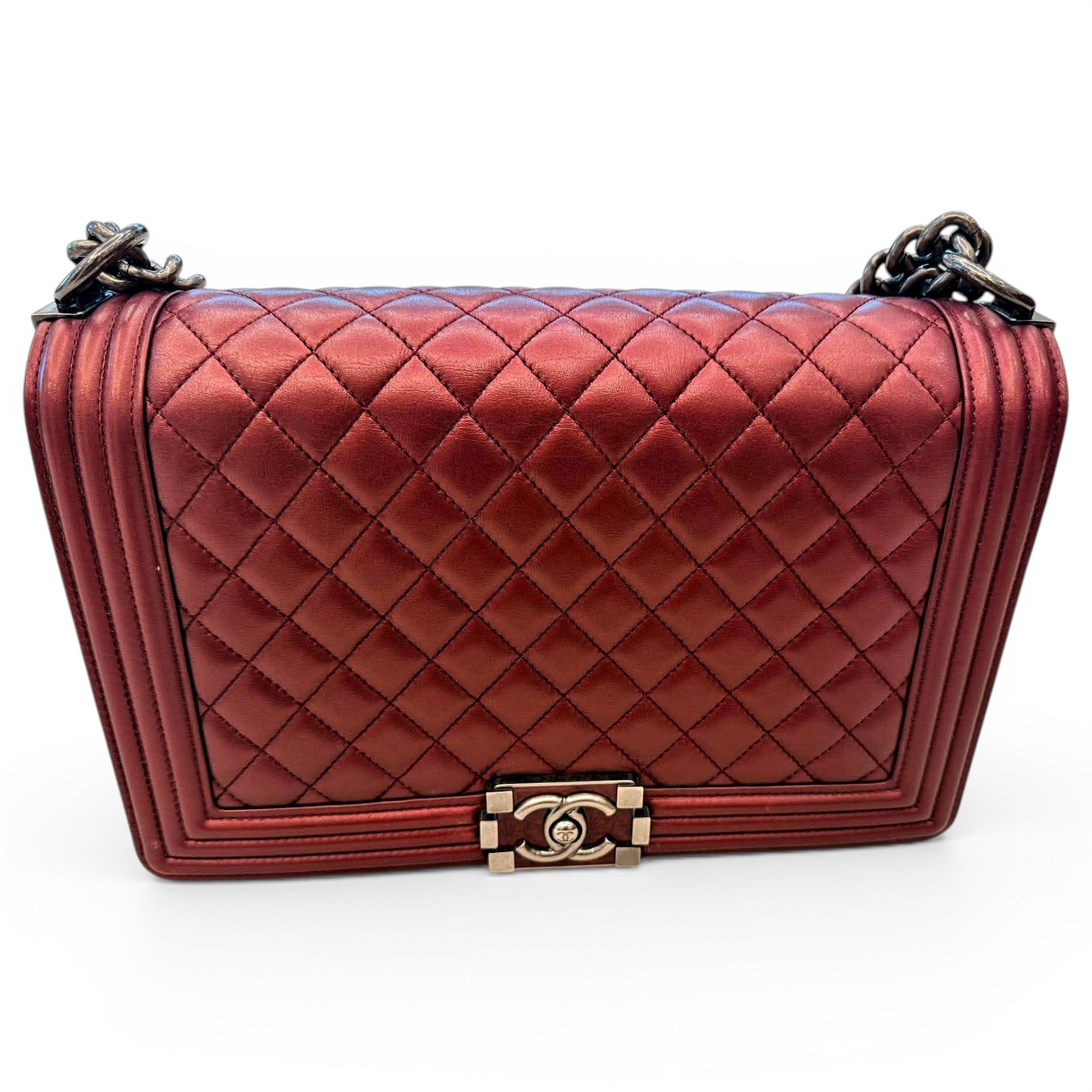 Boy leather handbag