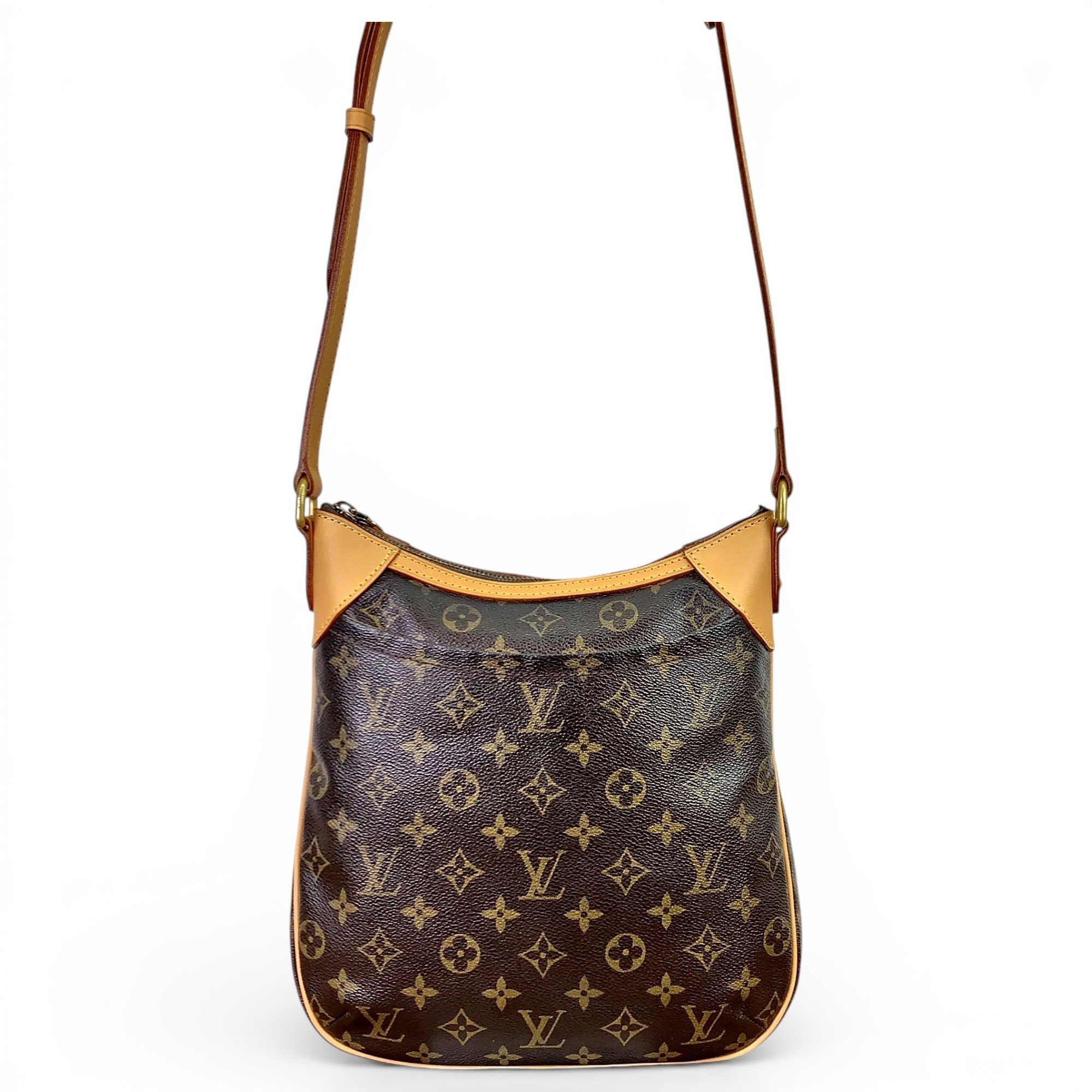 Odéon leather crossbody bag