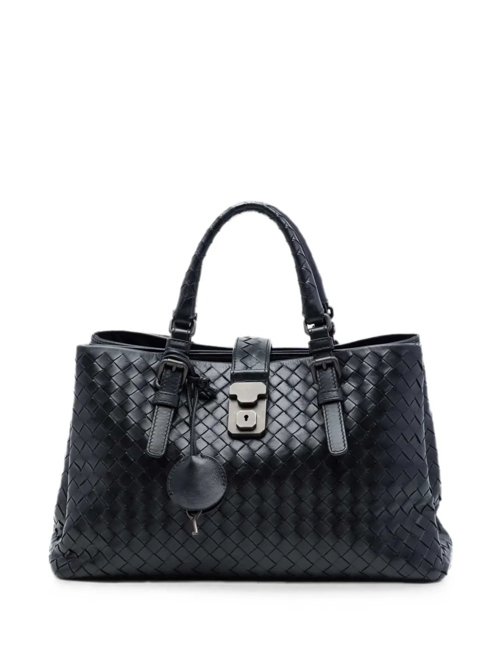 2012-2026 Small Nappa Intrecciato Roma satchel