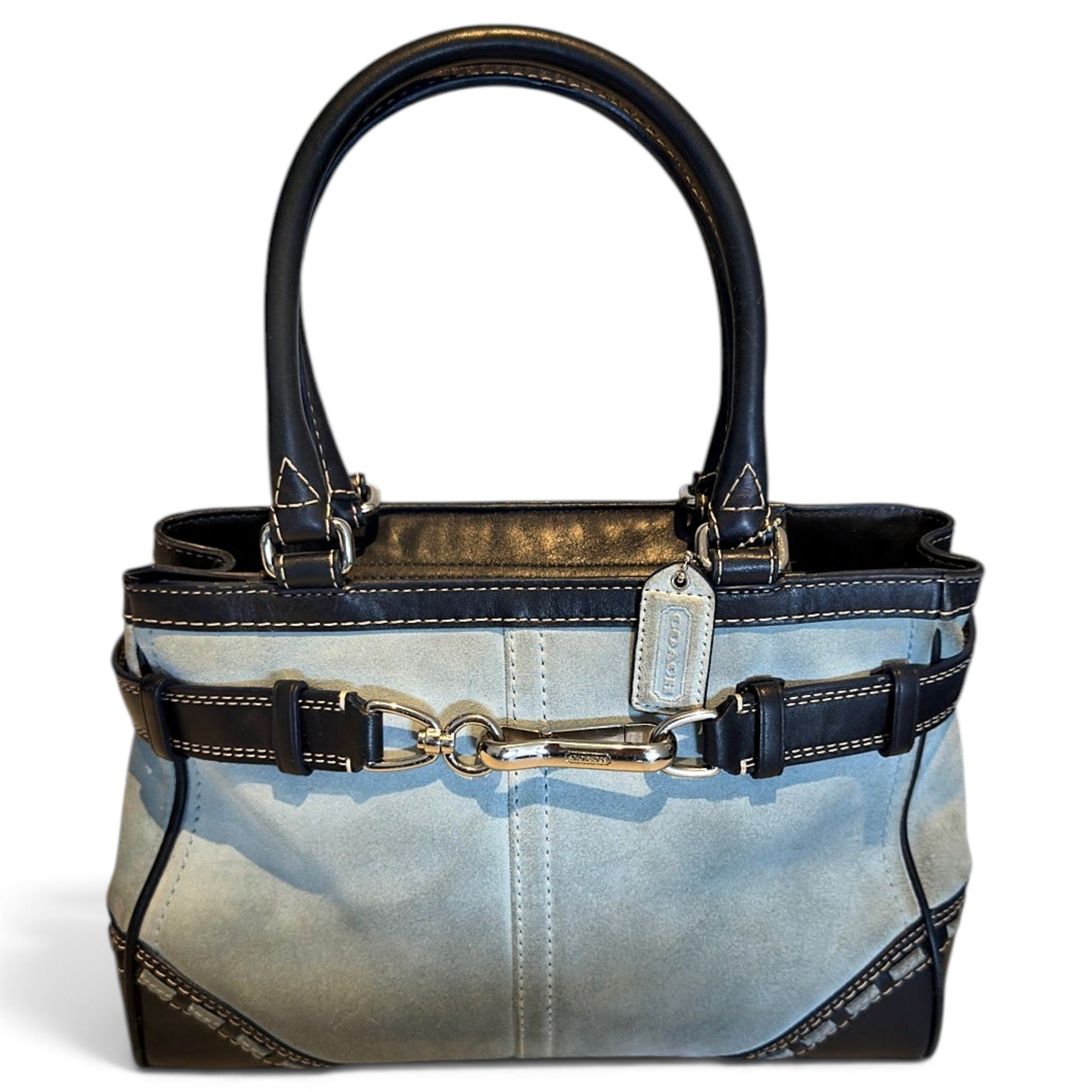 Leather satchel
