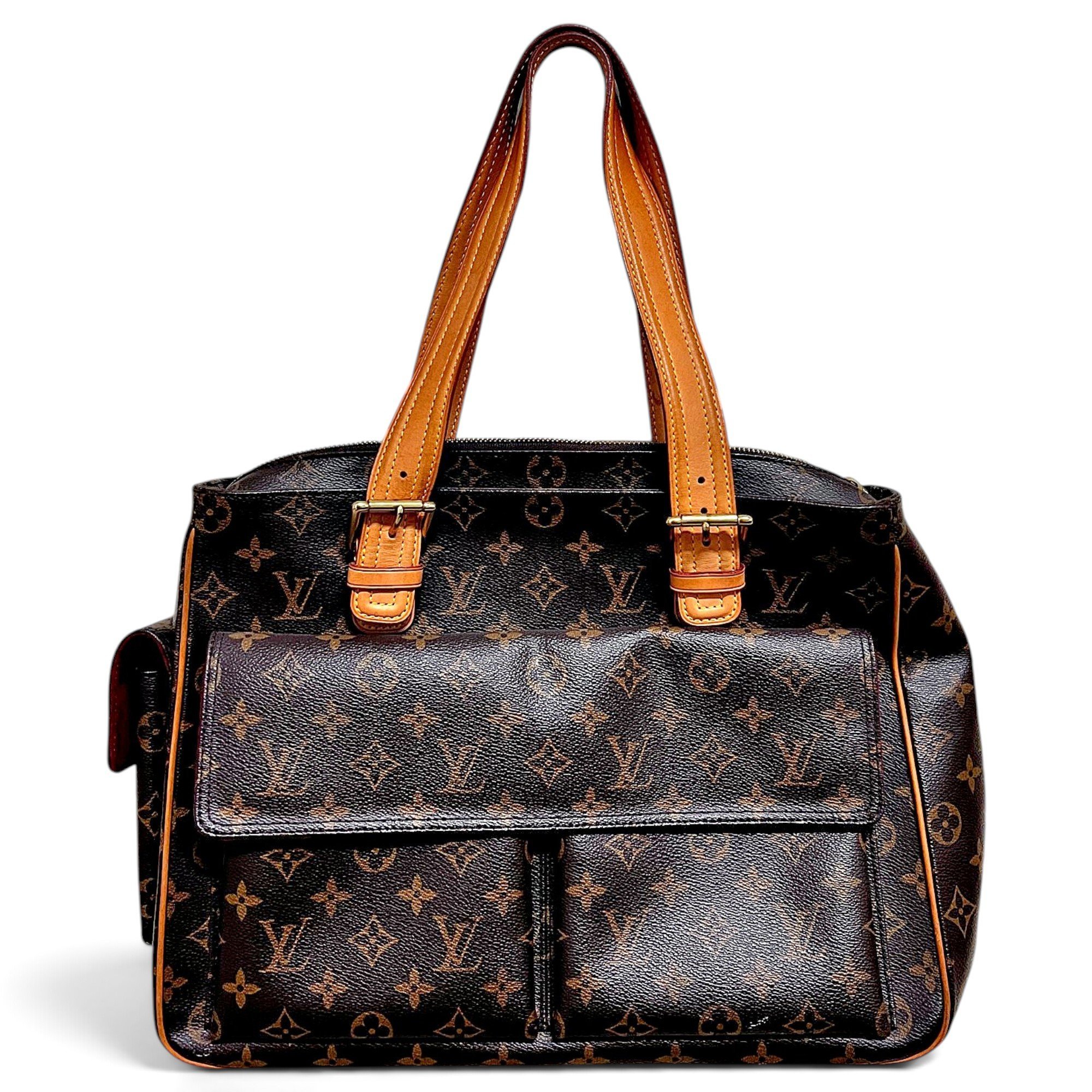 Multipli Cité leather handbag