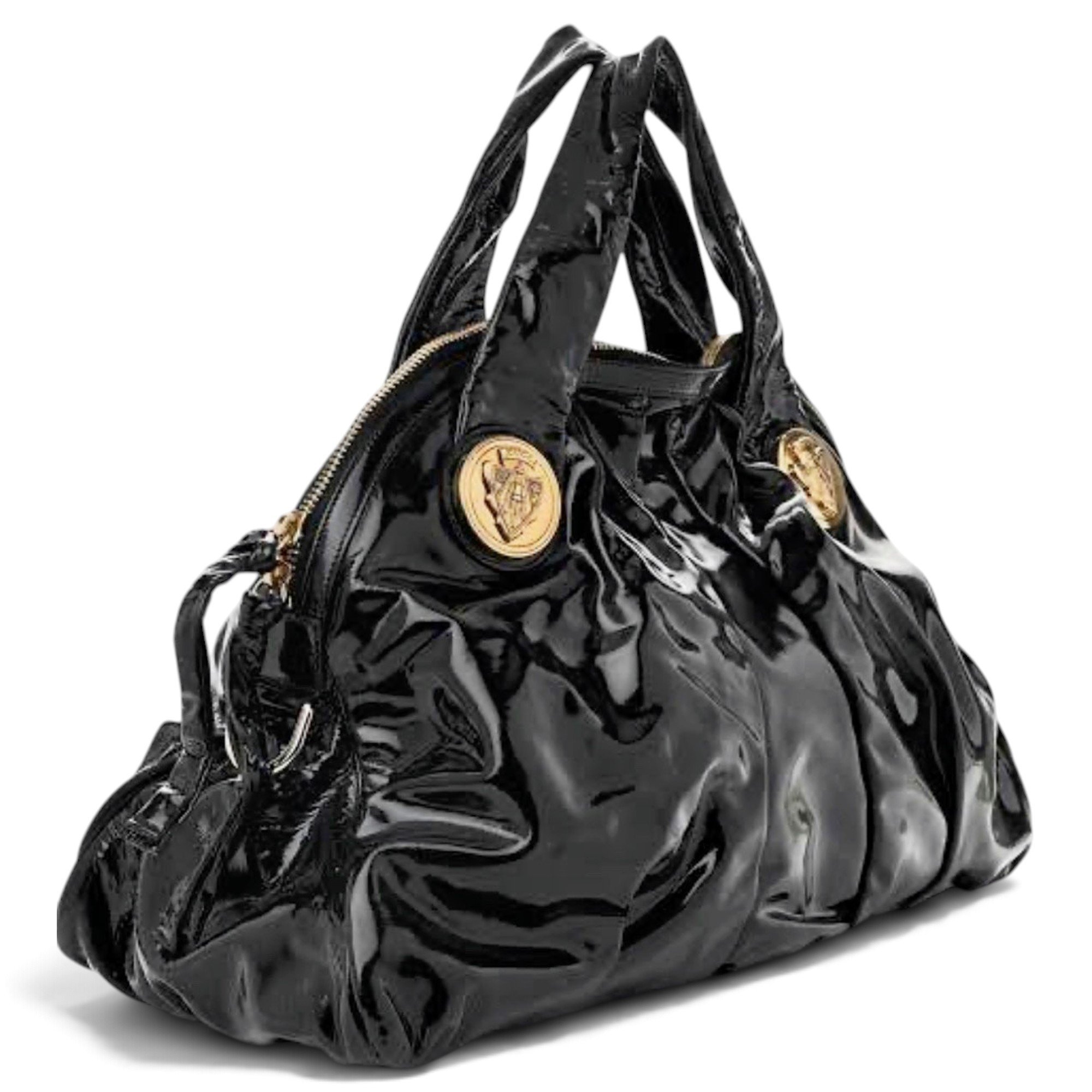 Hysteria patent leather crossbody bag