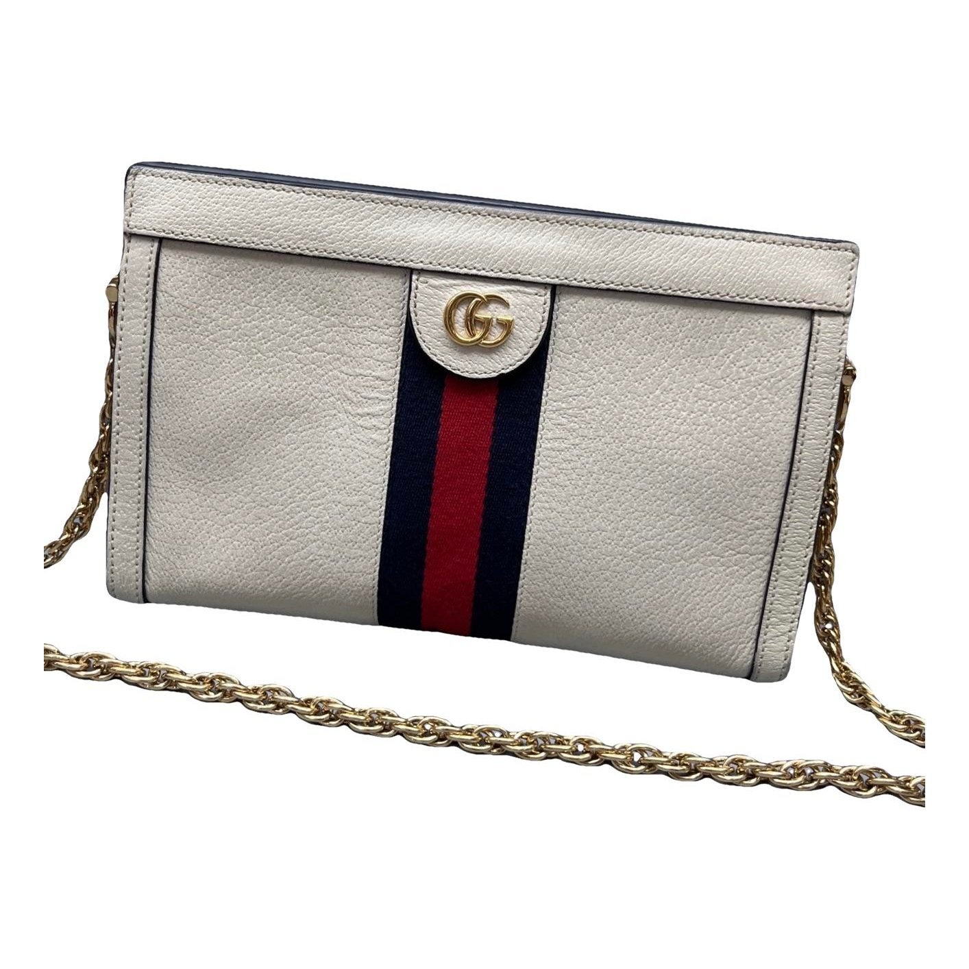 Ophidia Chain leather handbag