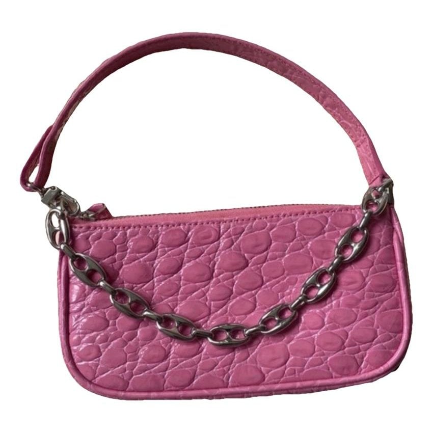 By Far Rachel leather handbag