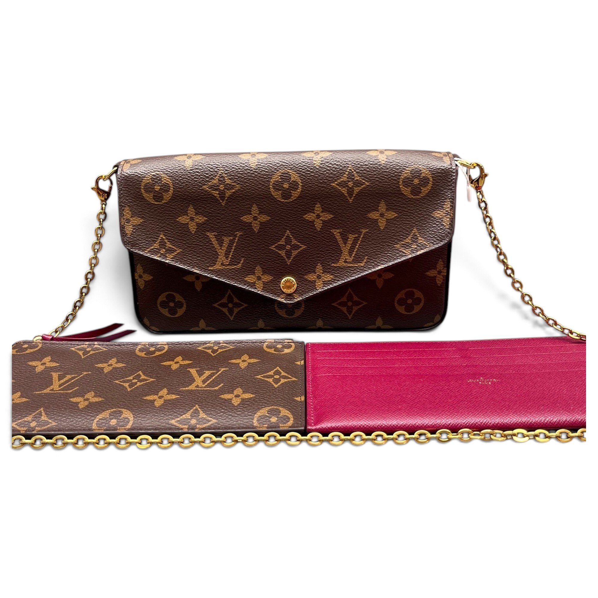 Félicie leather handbag