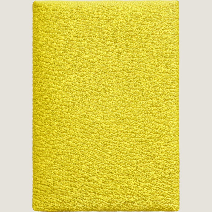 Jaune Citron Calvi Duo Compact Card Holder