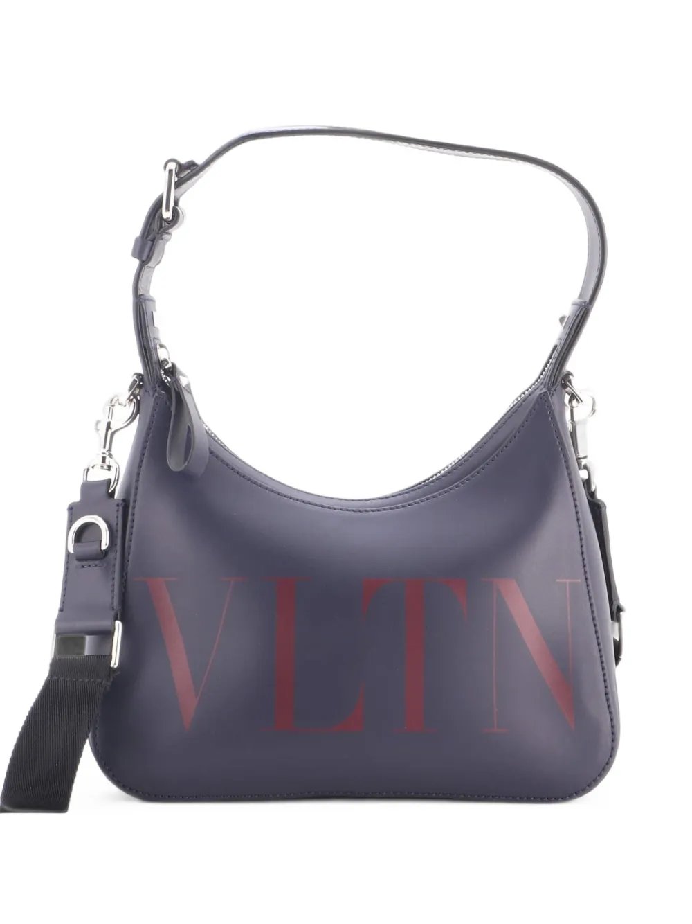 Valentino Garavani VLTN Printed Leather Small hobo bag